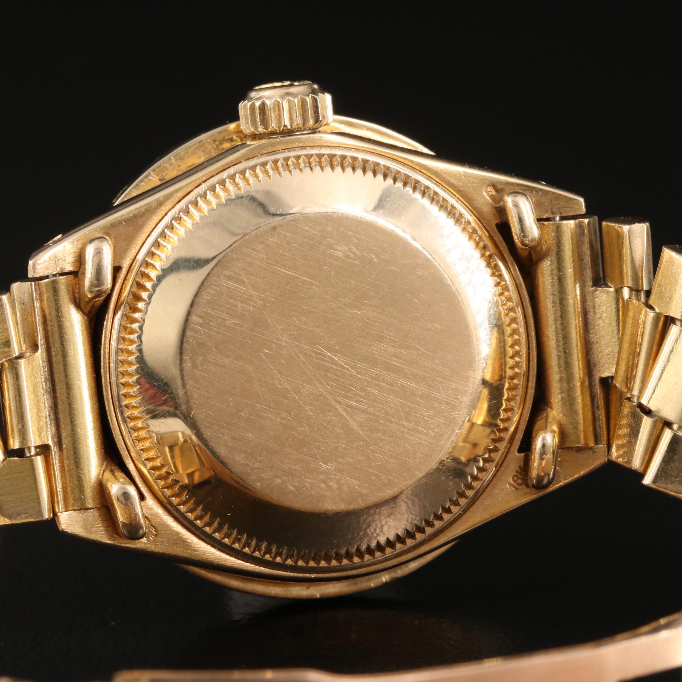 1978 Rolex Datejust Blue Diamond Dial Watch