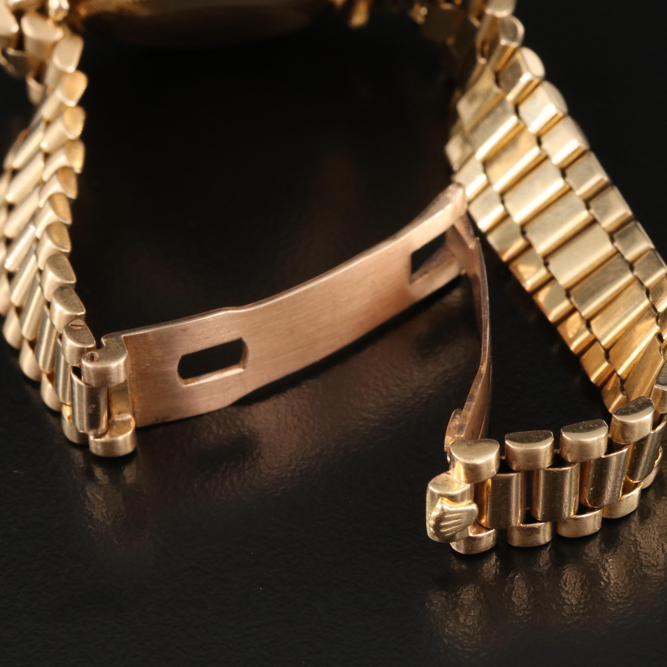 1978 Rolex Datejust Blue Diamond Dial Watch