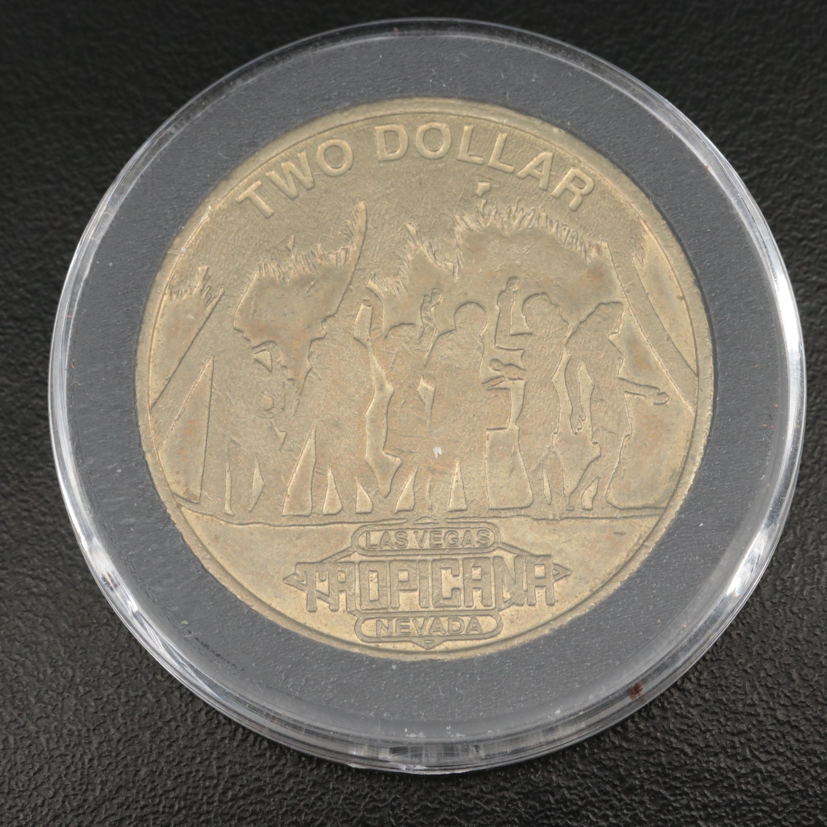 Six Casino Gaming Tokens, 20th Century