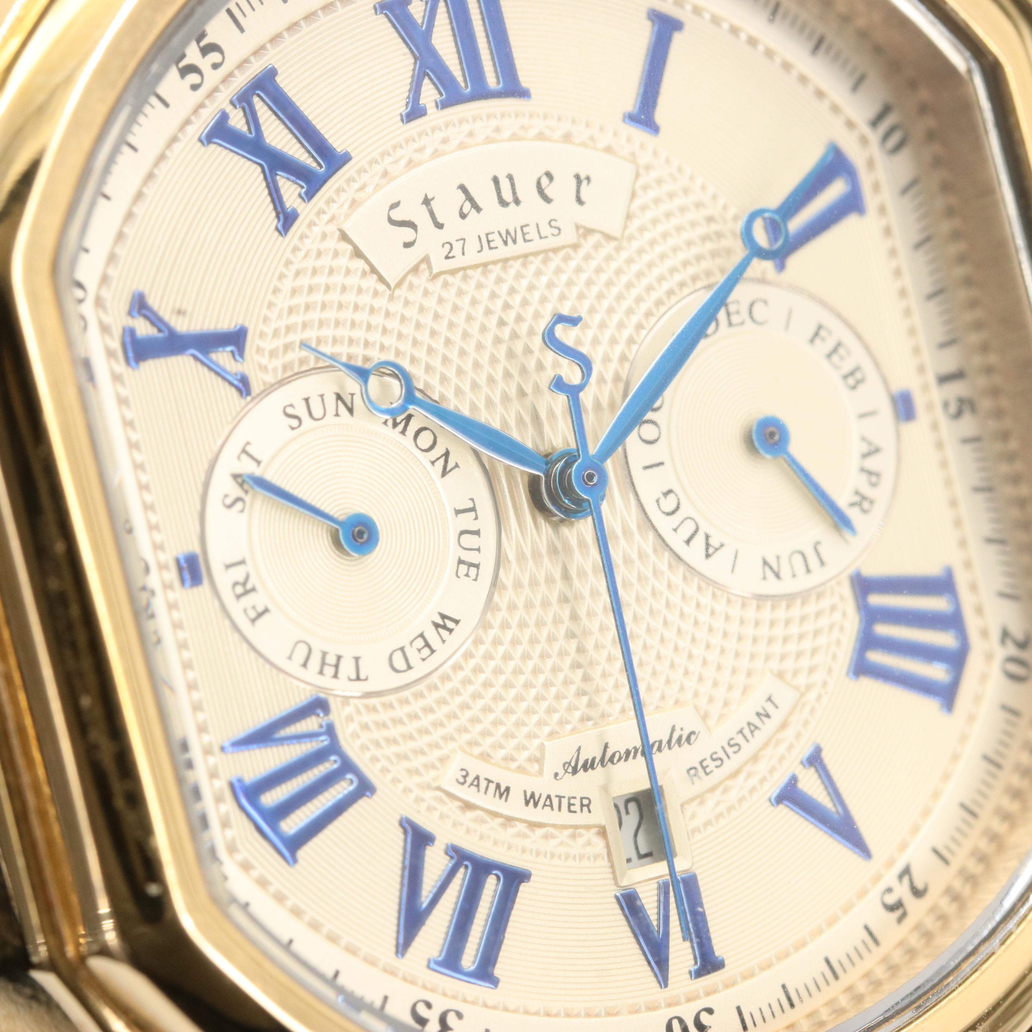 Stauer Meisterzeit Stainless Steel Automatic Watch