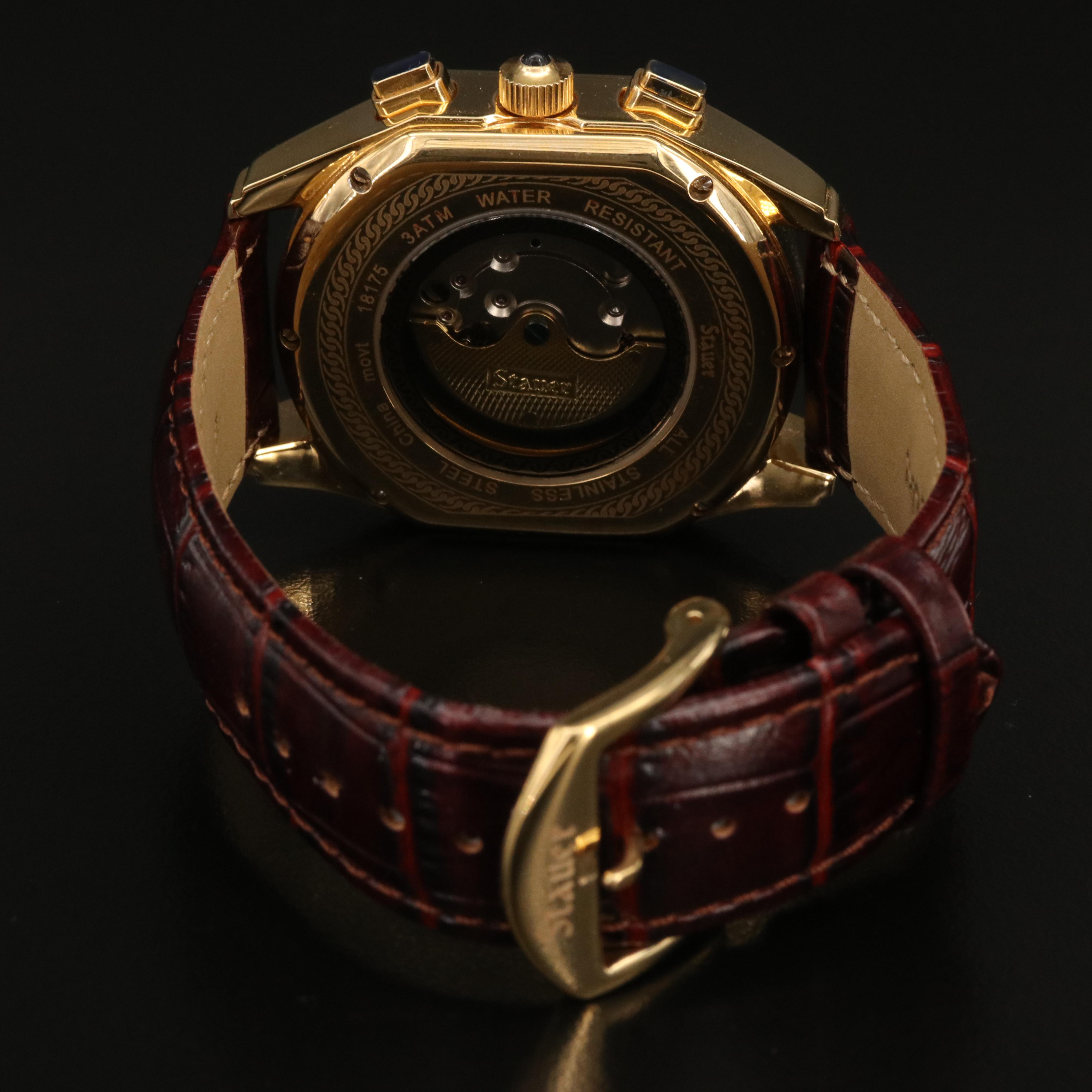 Stauer Meisterzeit Stainless Steel Automatic Watch