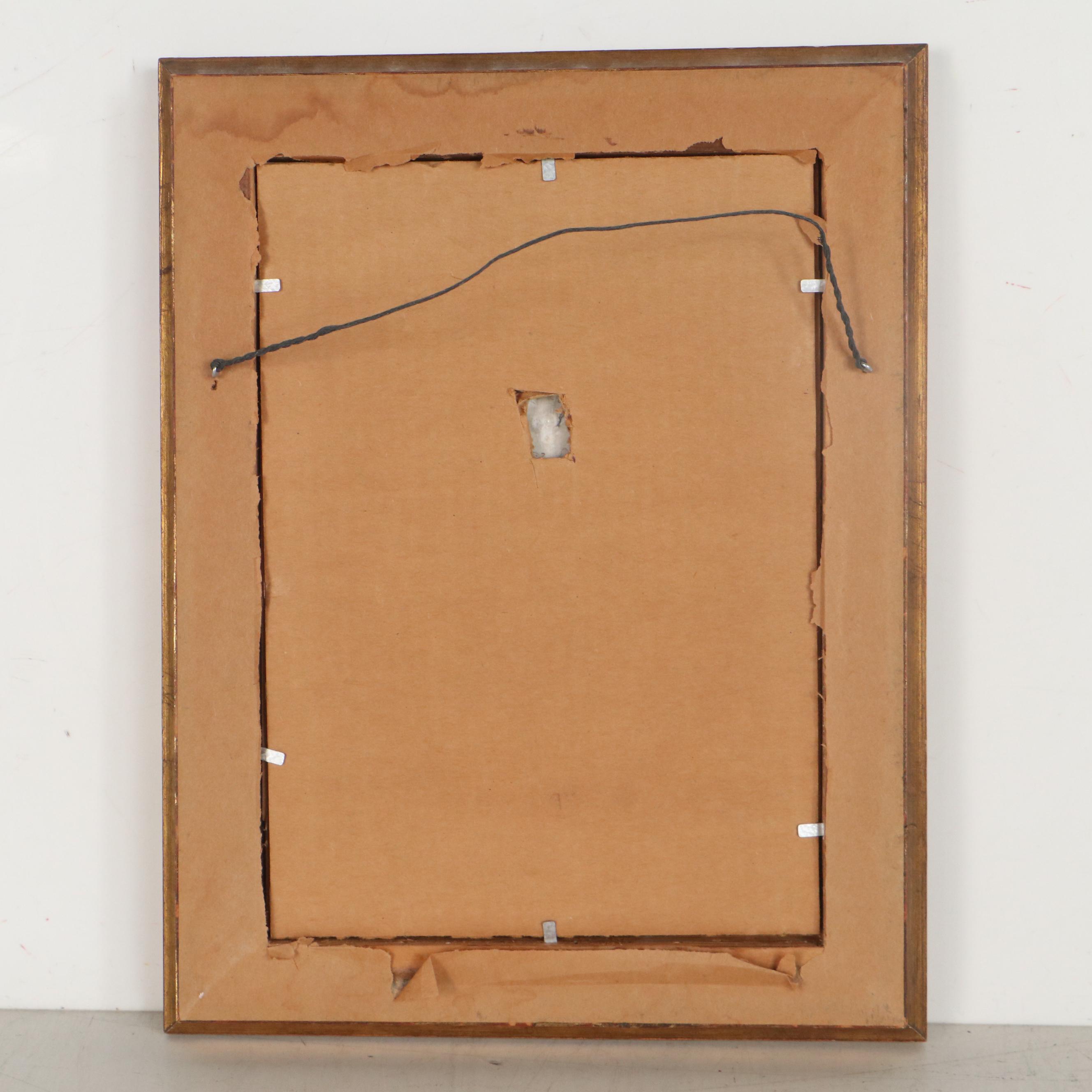 KPM Hand-Painted Porcelain Portrait After Jusepe de Ribera "St. Agnes in Prison"