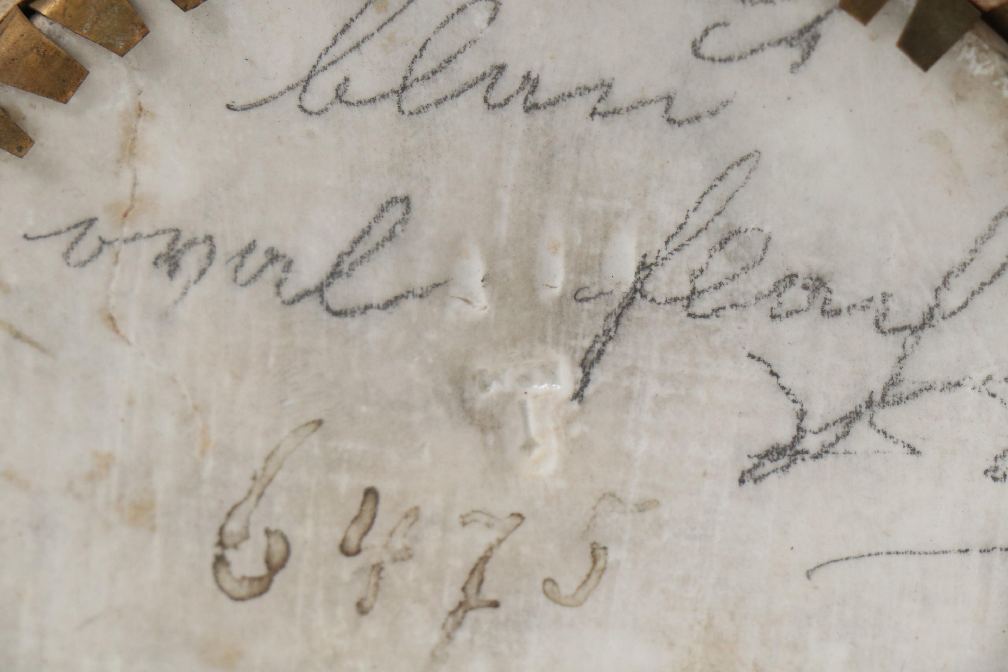 KPM Hand-Painted Porcelain Portrait After Jusepe de Ribera "St. Agnes in Prison"