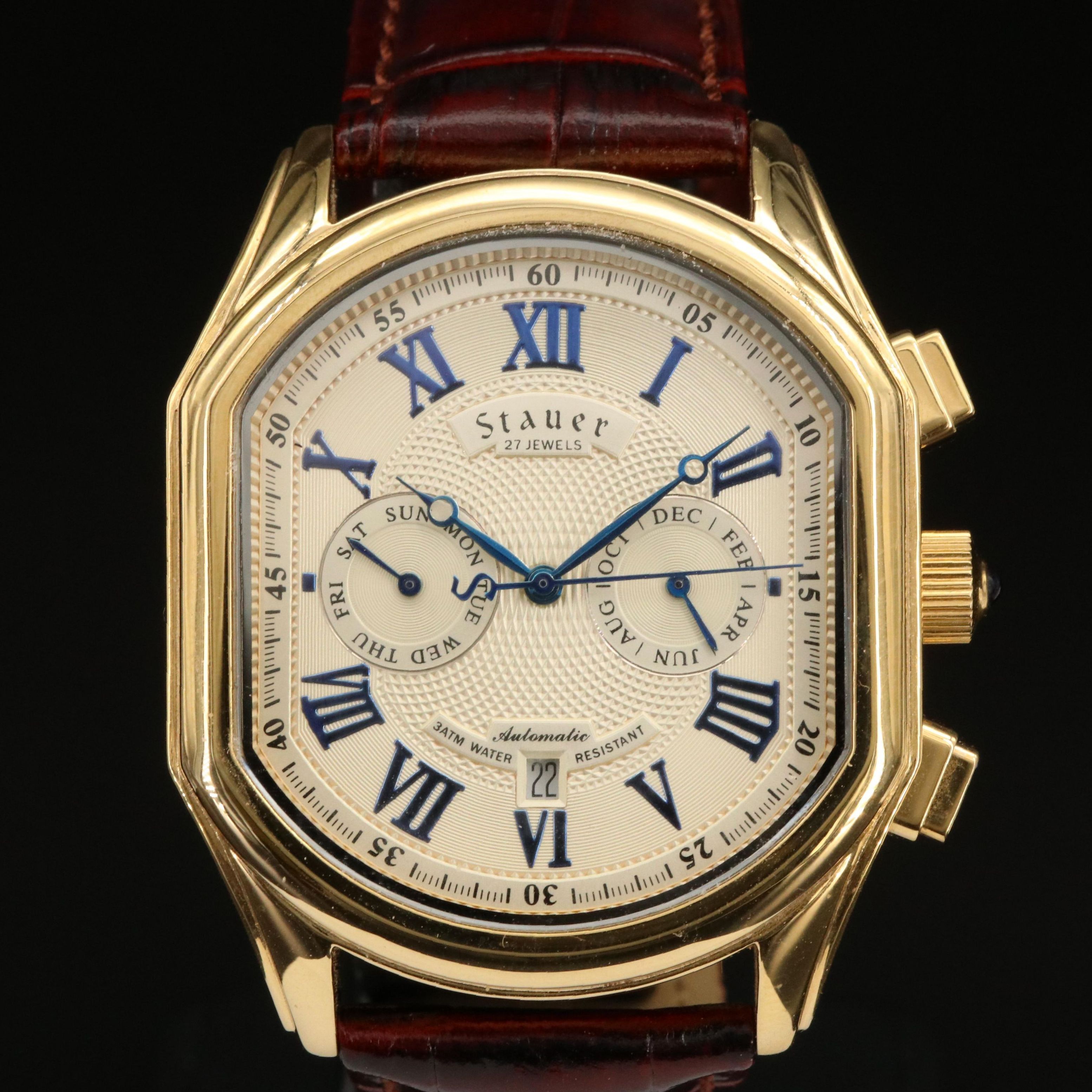 Stauer Meisterzeit Stainless Steel Automatic Watch