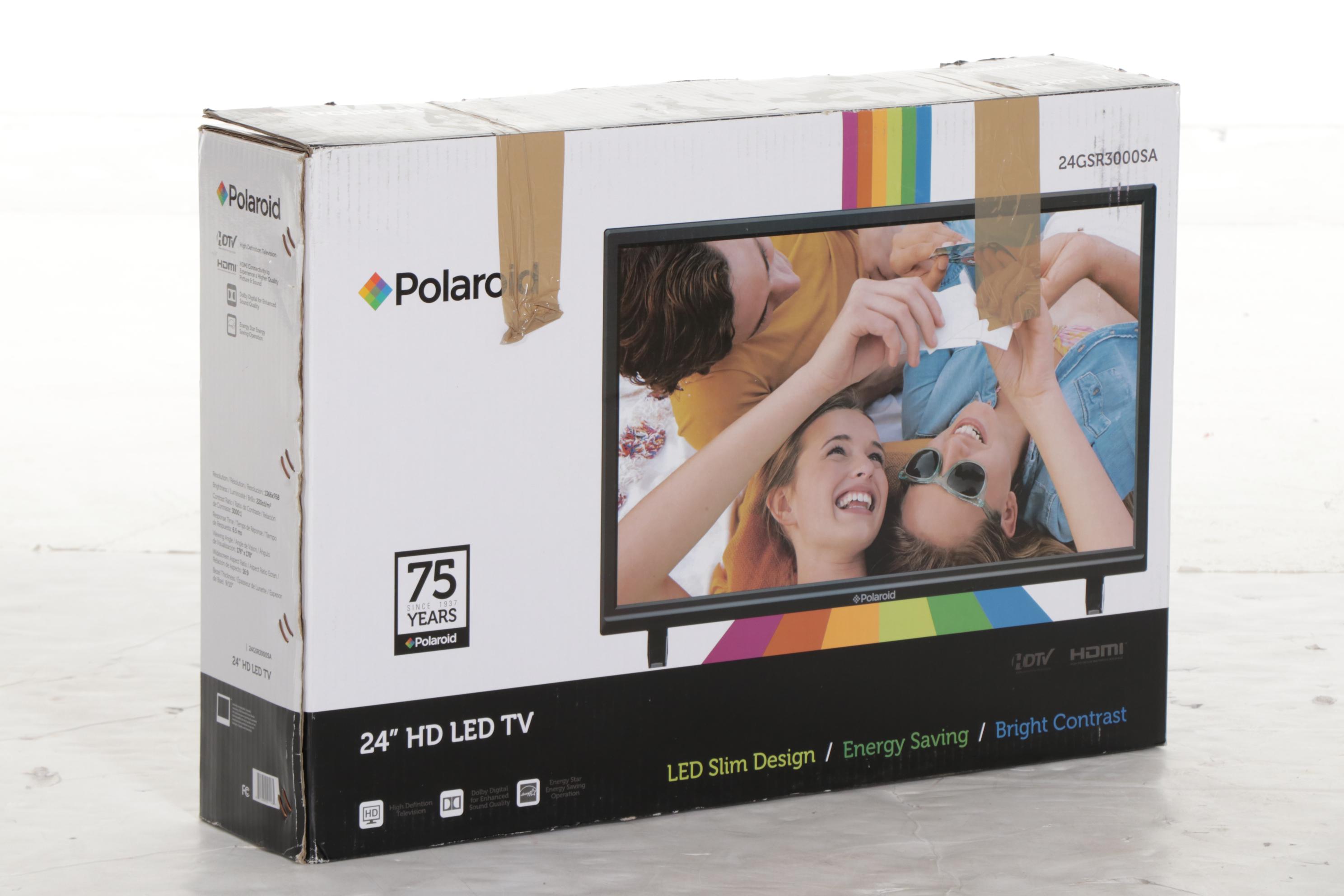 Polaroid 24" Class 720p LED Television with Remote, 2016