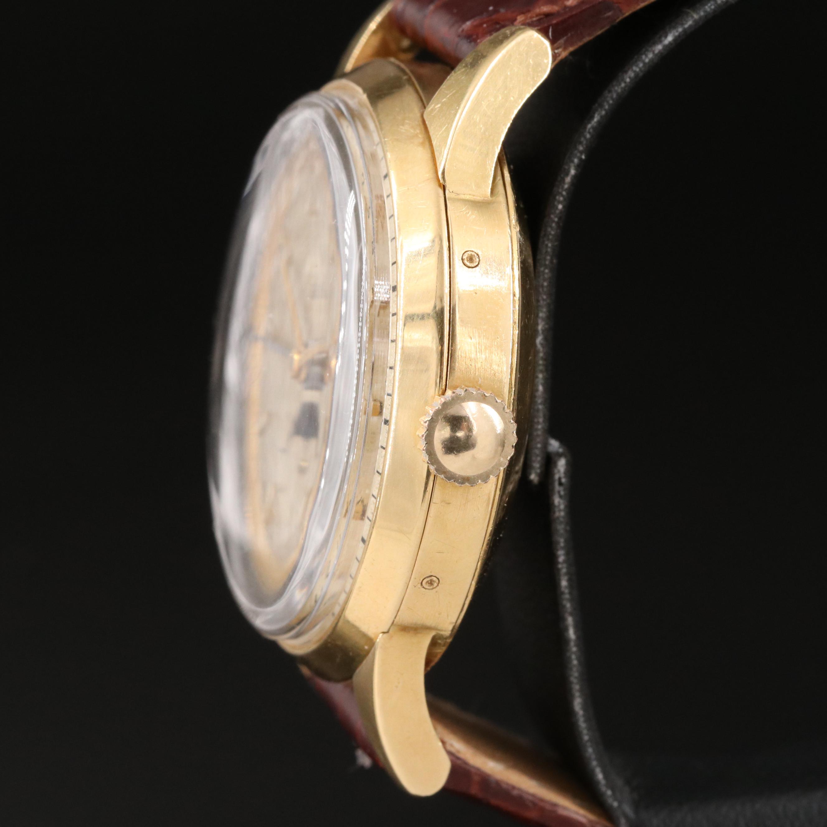18K Rolex "Padellone" Triple Date Moon Phase Automatic Watch