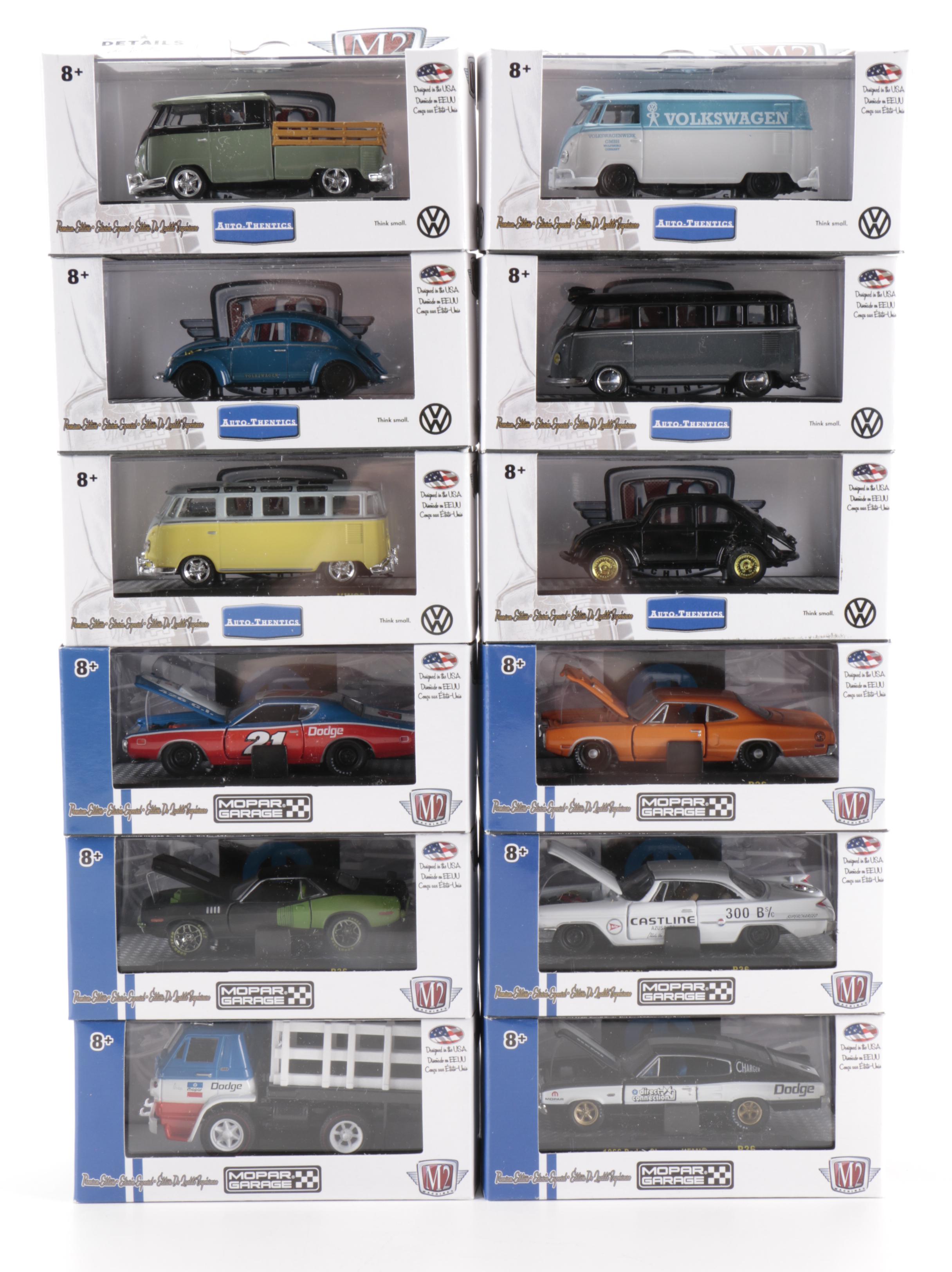 M2 Machines Volkswagen and Other Diecast 1:64 Model Cars