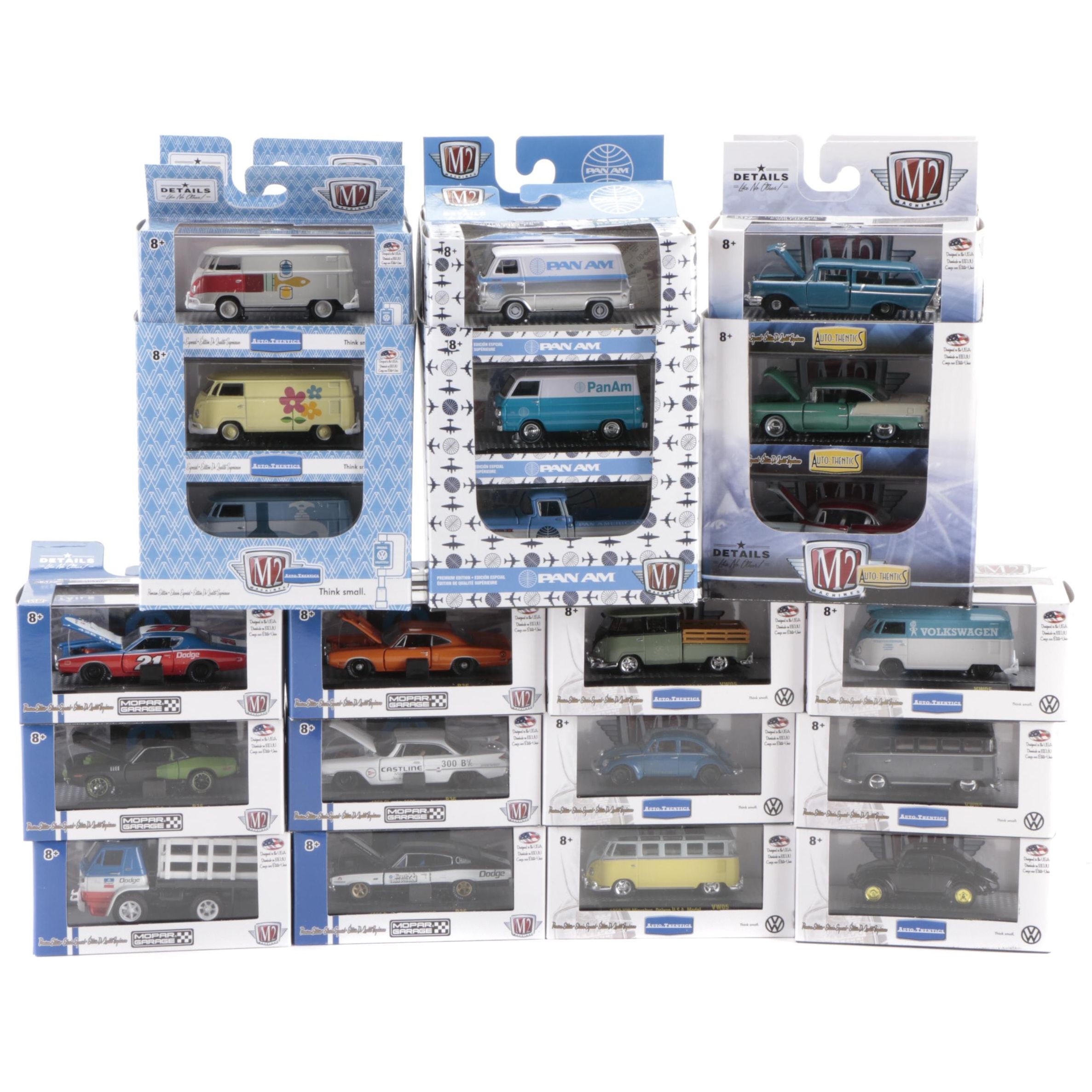M2 Machines Volkswagen and Other Diecast 1:64 Model Cars