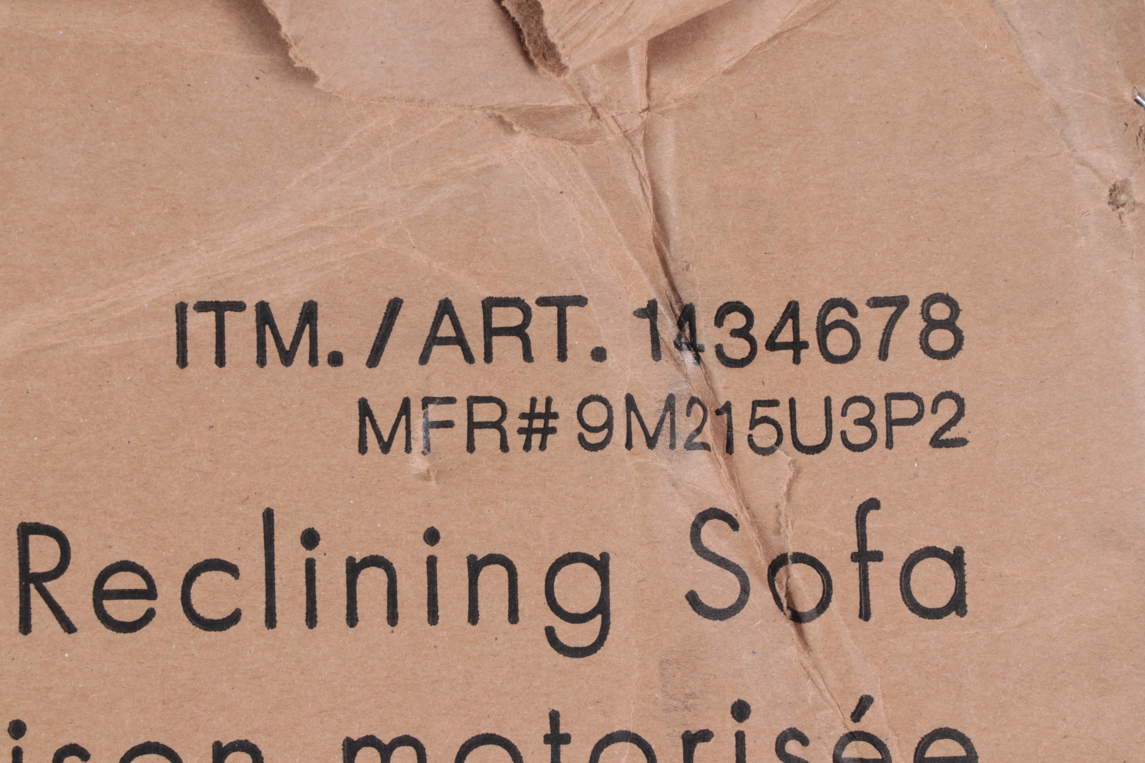 Northridge Home "Indigo Bay" Leather Power Reclining Sofa with Power Headrests