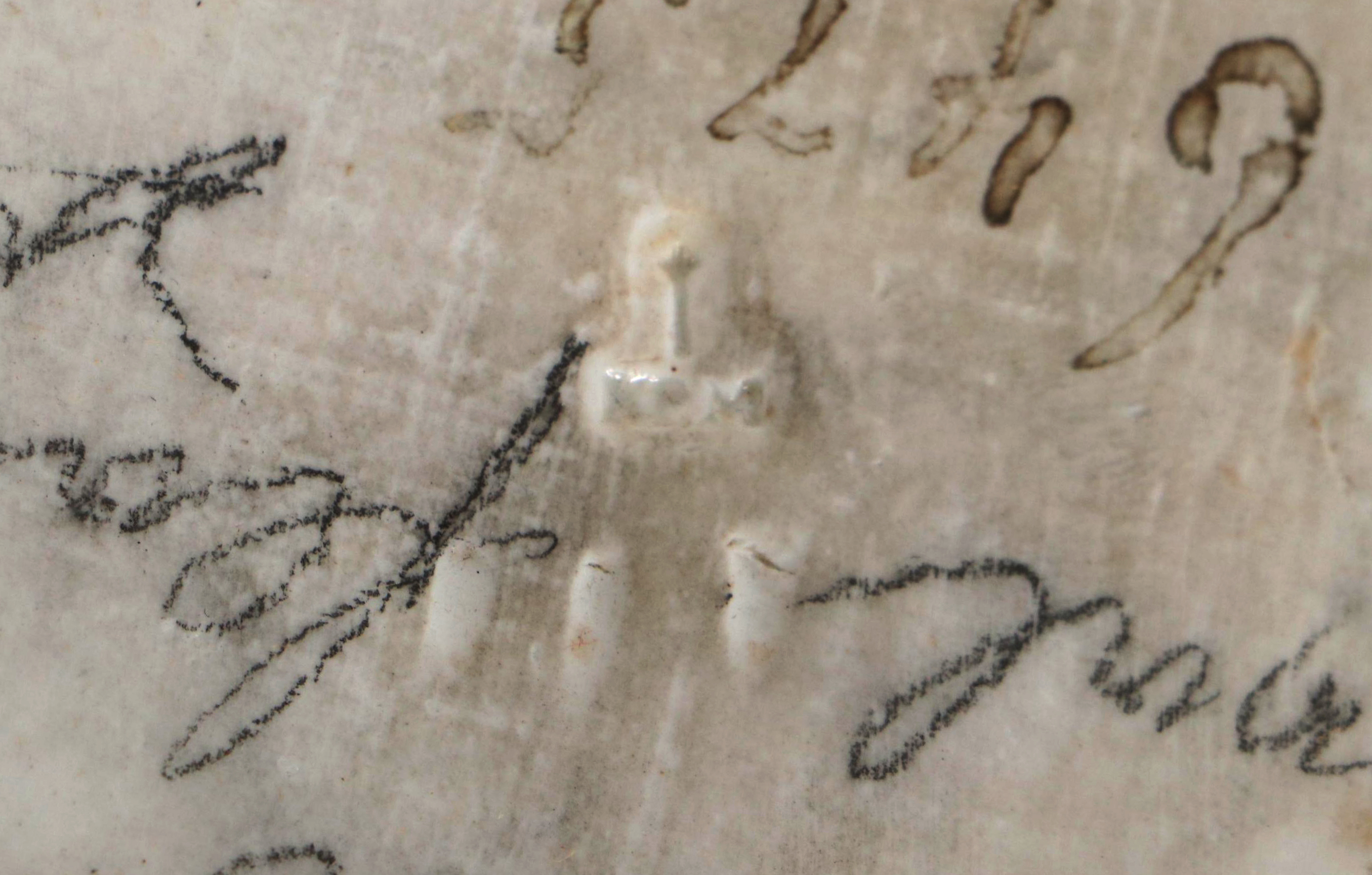 KPM Hand-Painted Porcelain Portrait After Jusepe de Ribera "St. Agnes in Prison"