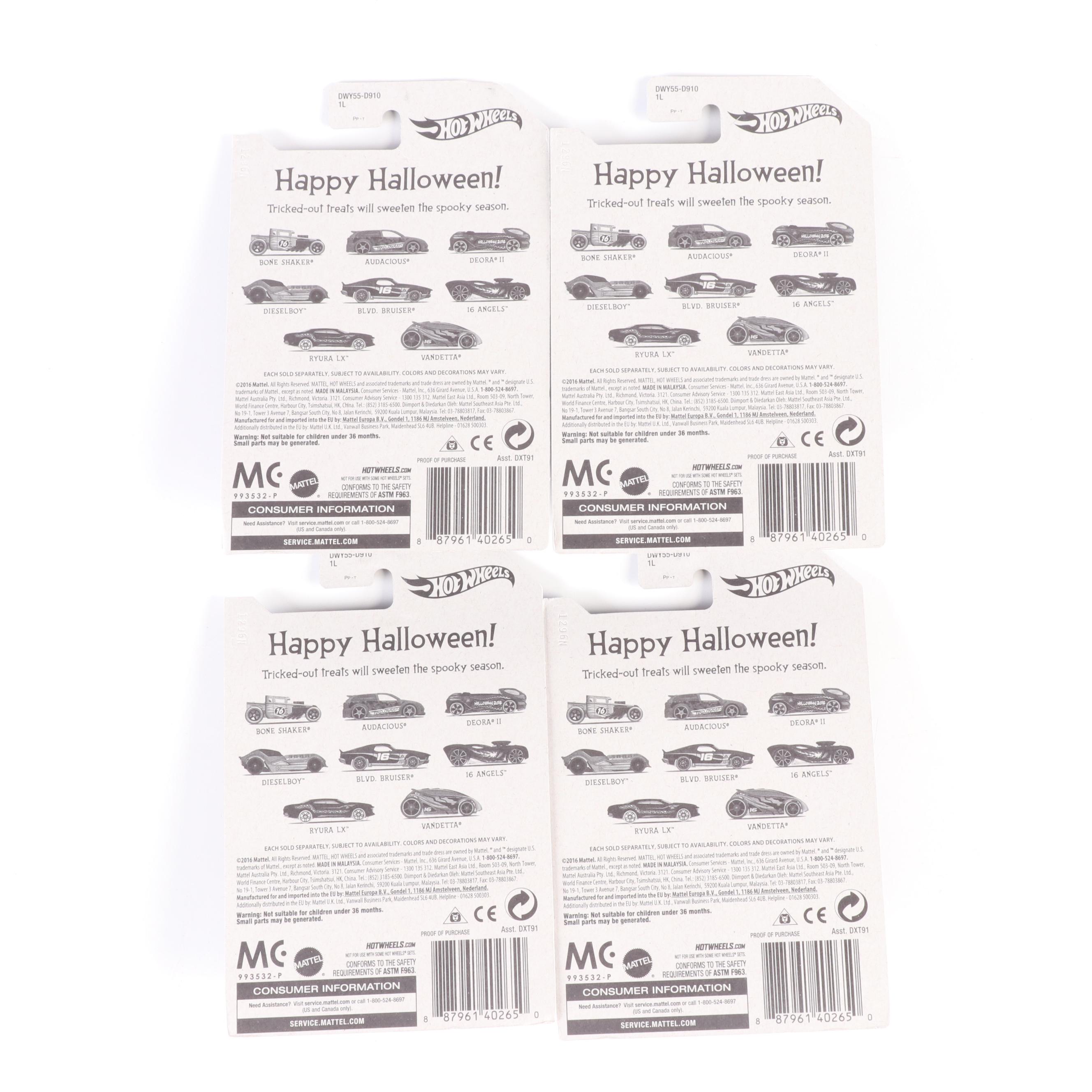 Mattel Hot Wheels Cars in Packages Including Bone Shaker, Dieselboy and More