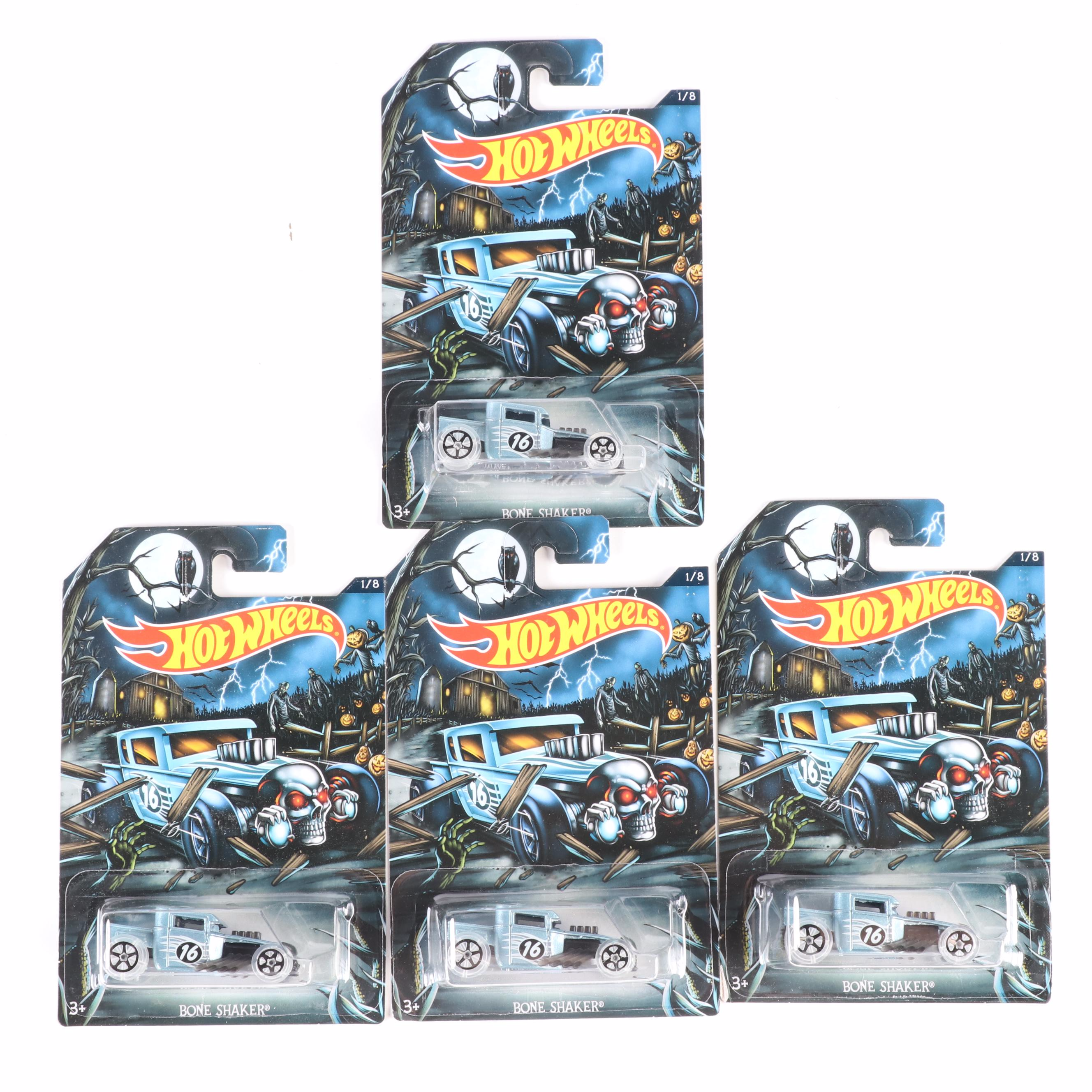 Mattel Hot Wheels Cars in Packages Including Bone Shaker, Dieselboy and More