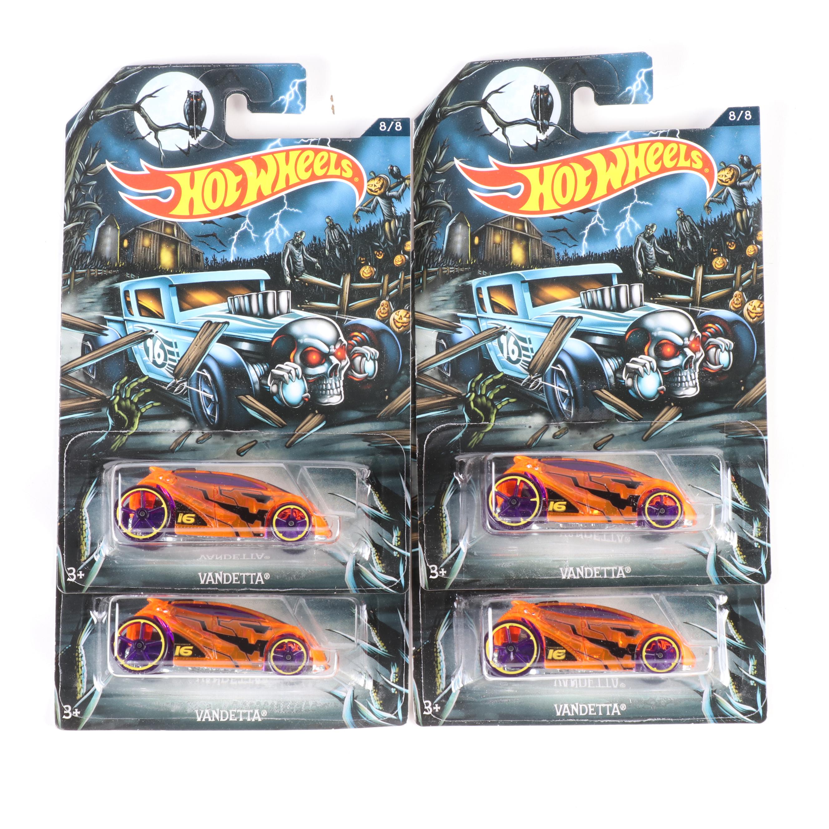 Mattel Hot Wheels Cars in Packages Including Bone Shaker, Dieselboy and More