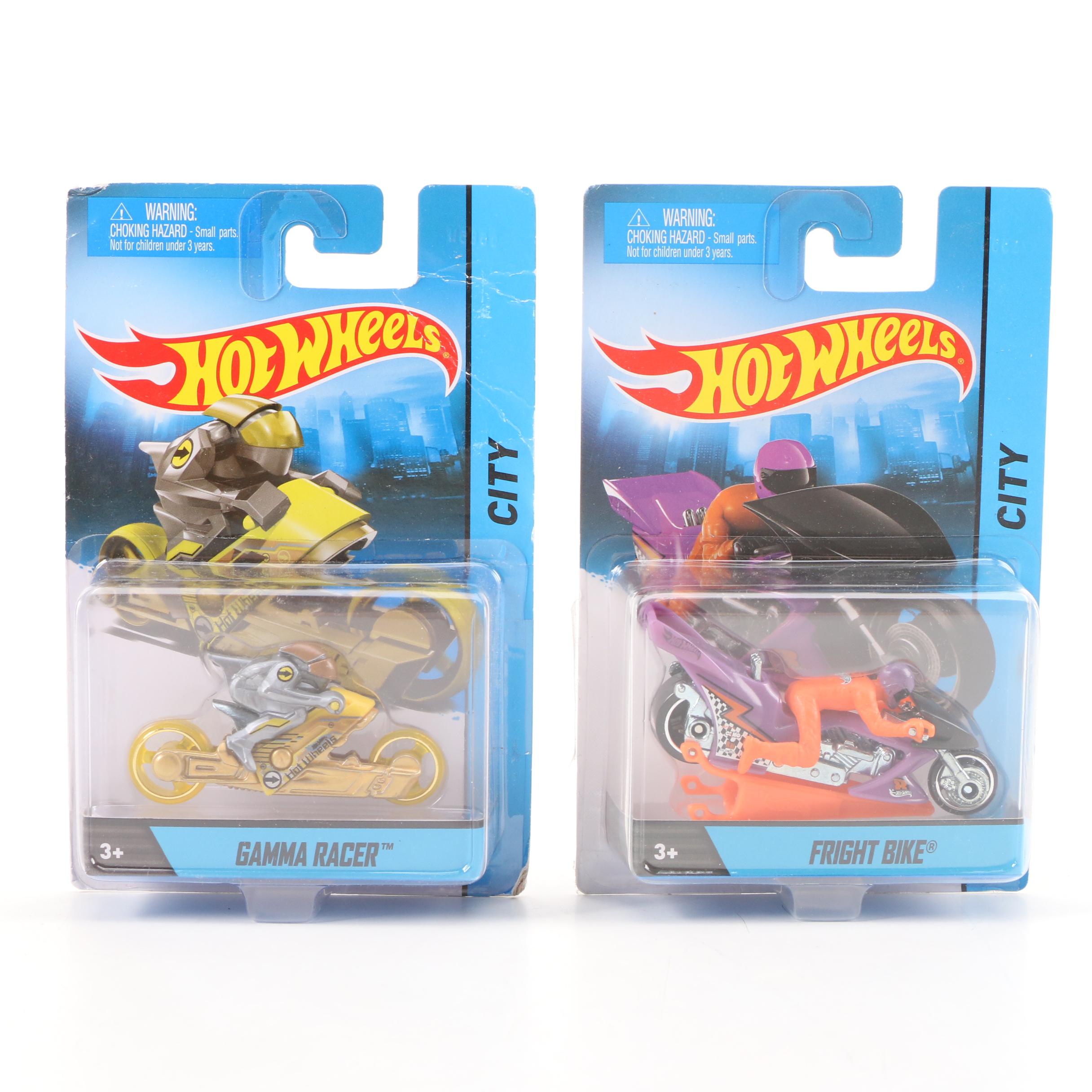 Mattel Hot Wheels Hammer Sled, Airy 8, Pit Cruiser and Other Toy Bikes