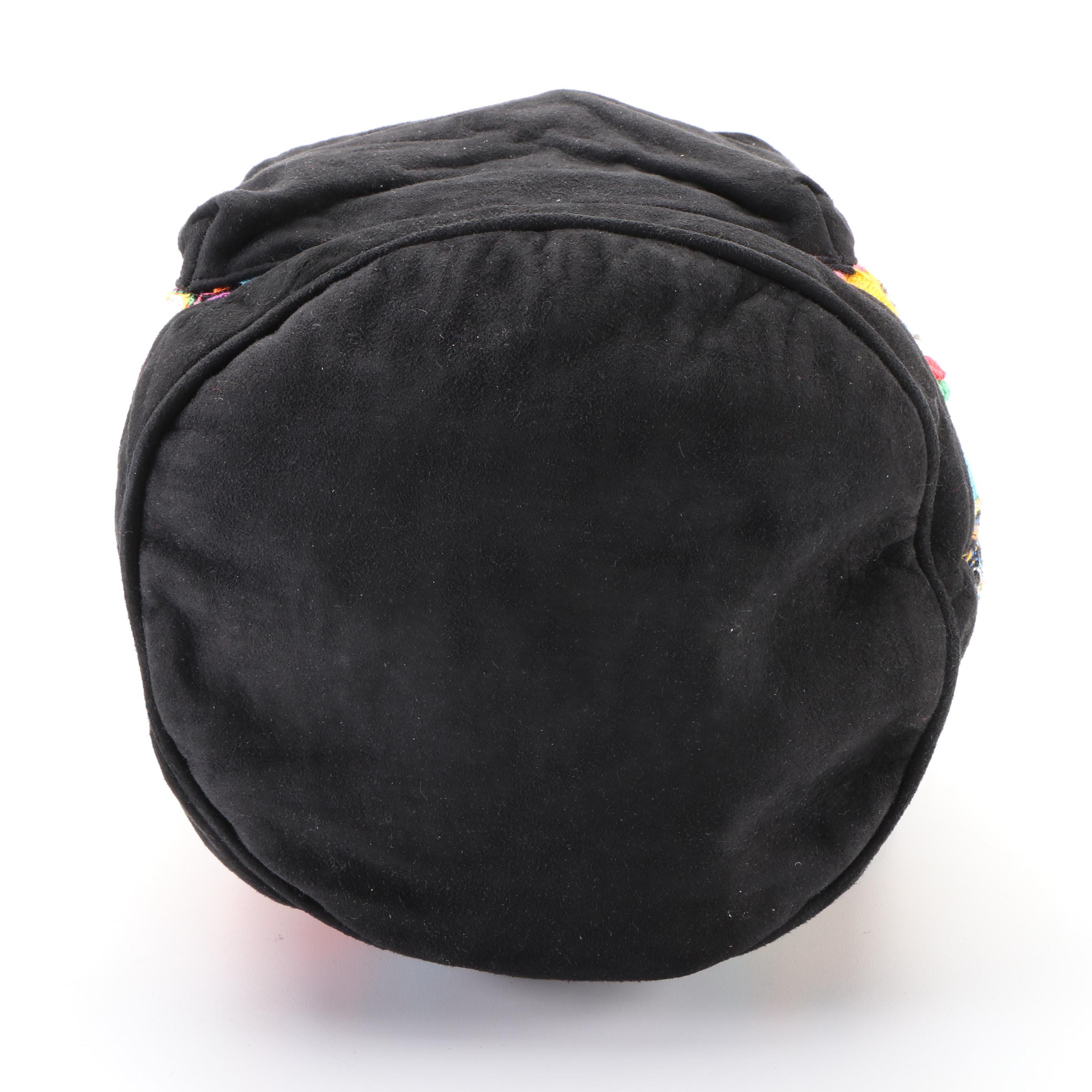 Coogi Australia Bucket Bag and Duriff Beanie in Embroidered Blend