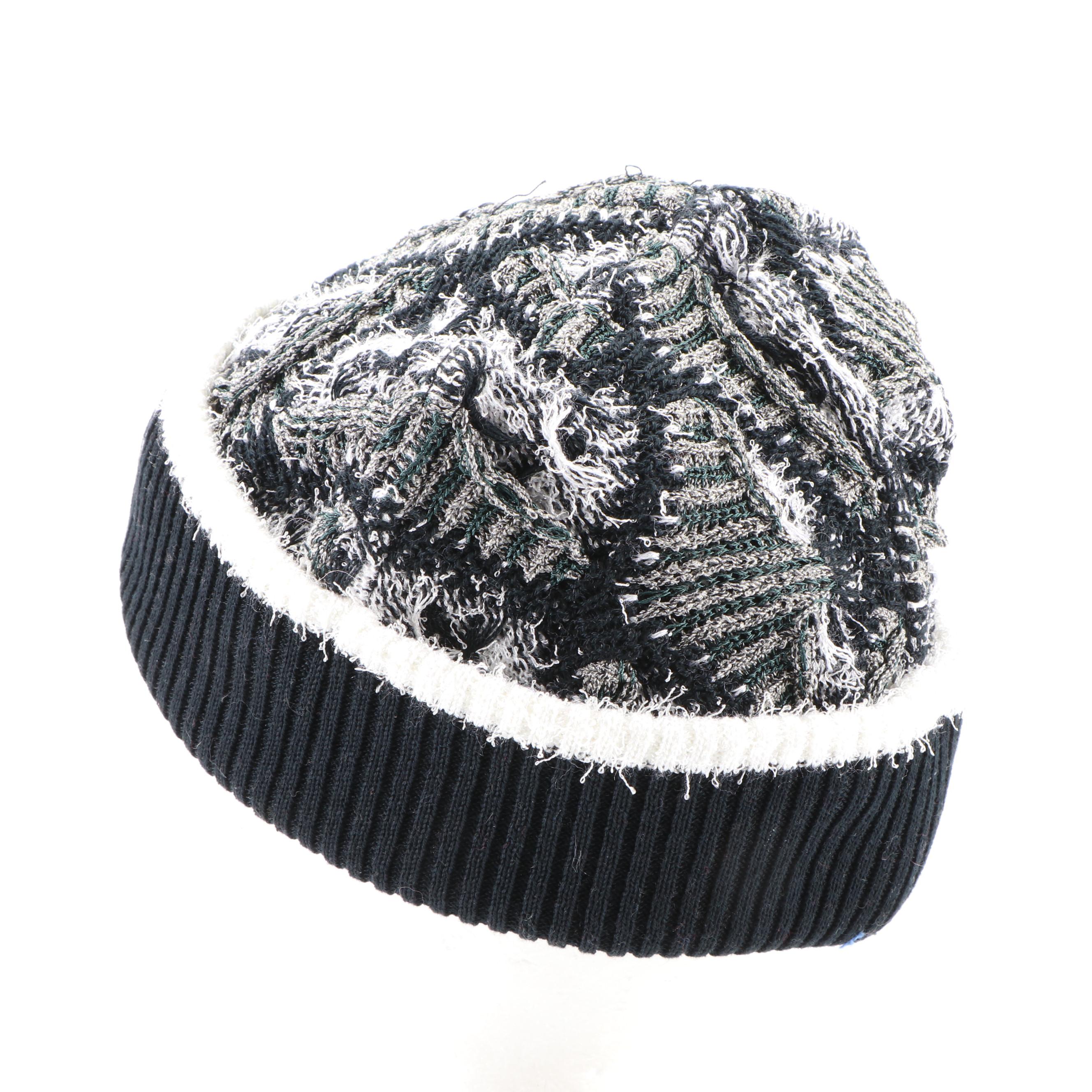 Coogi Australia Bucket Bag and Duriff Beanie in Embroidered Blend