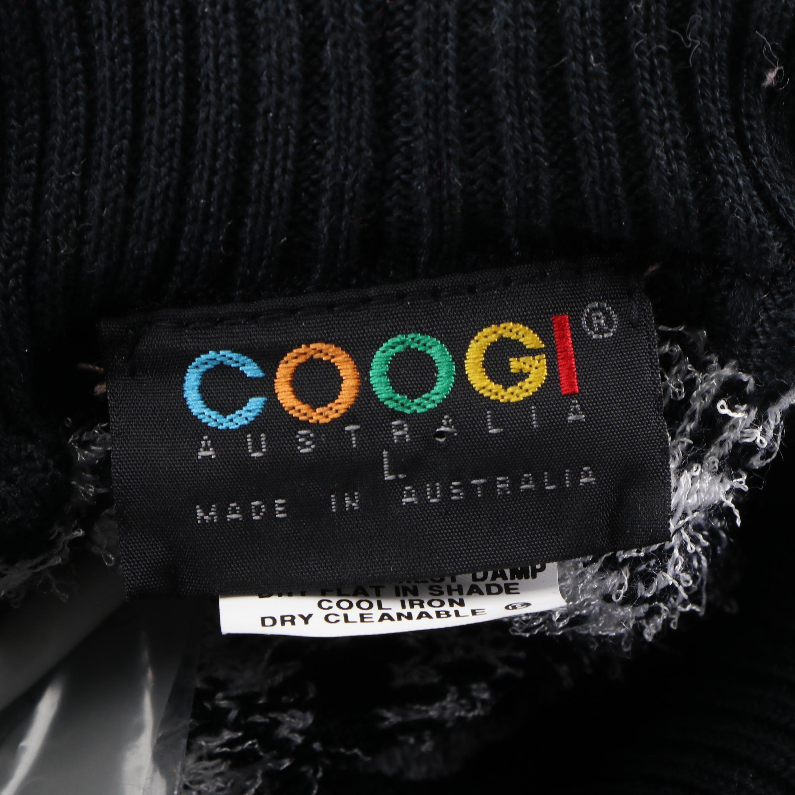 Coogi Australia Bucket Bag and Duriff Beanie in Embroidered Blend