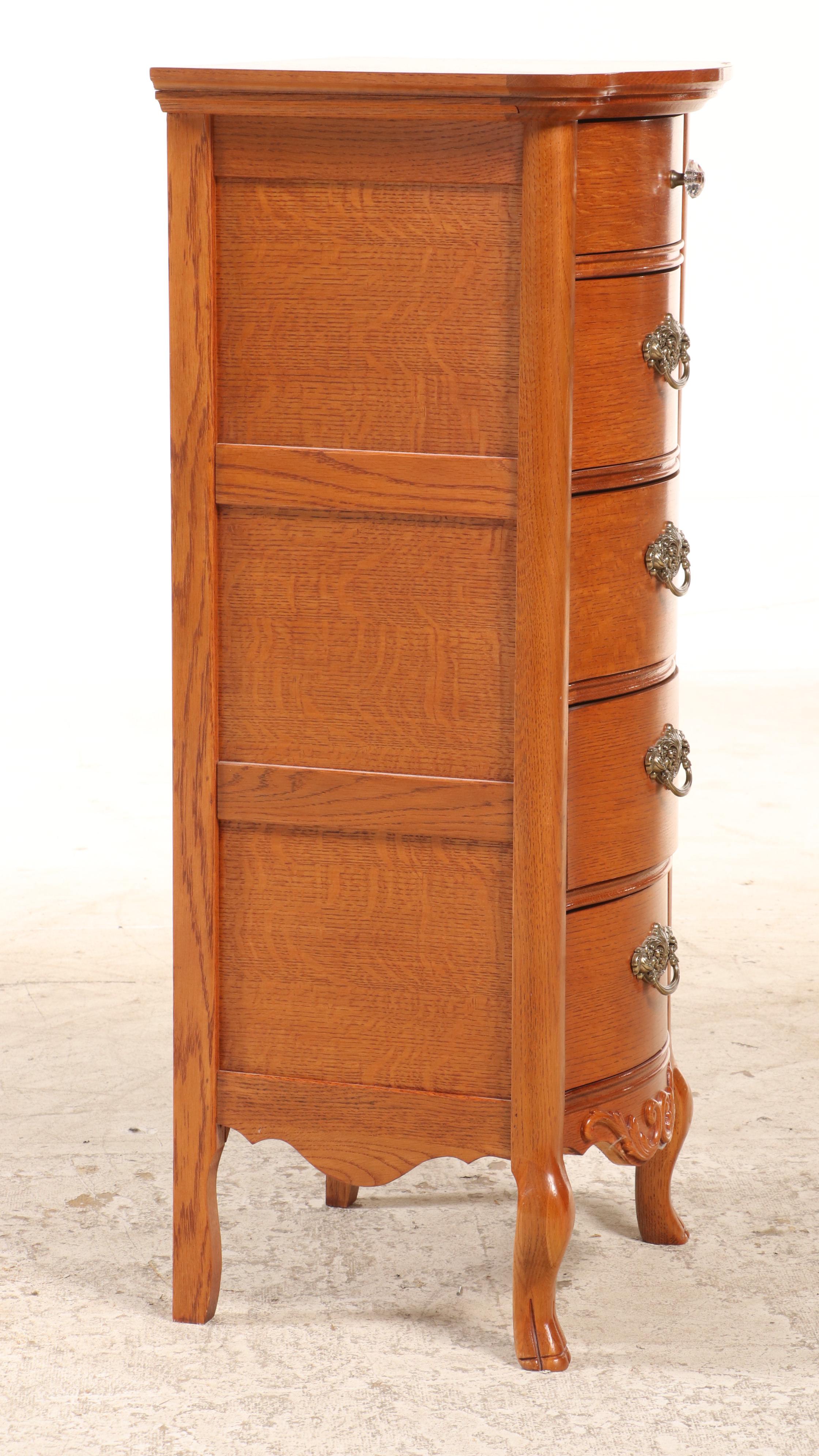 Lexington Victorian Style Oak Lingerie Chest