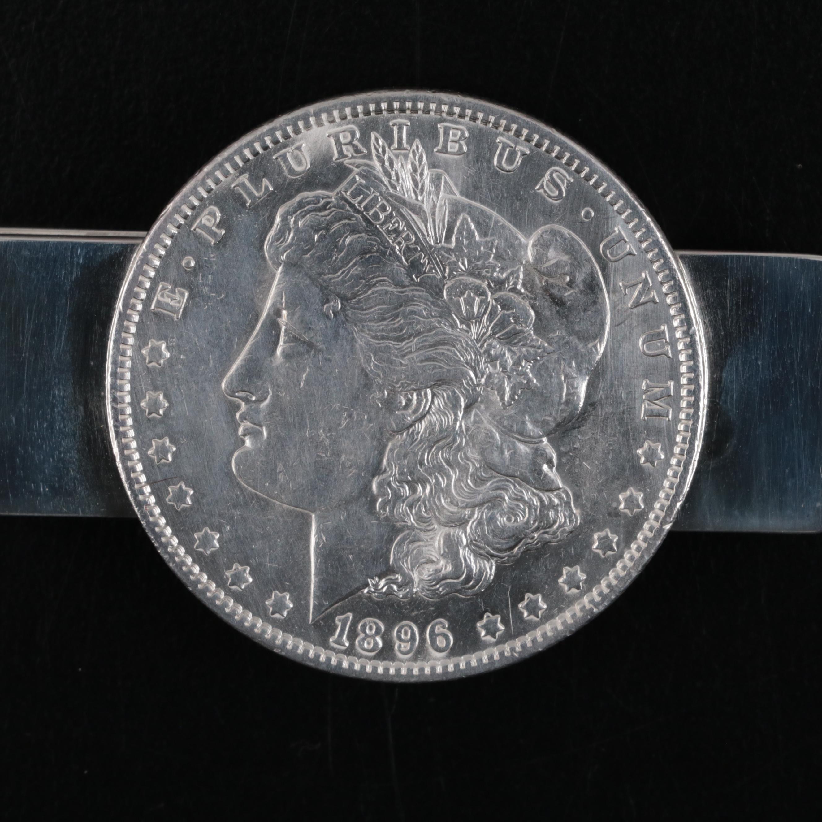 Tiffany & Co. Morgan Silver Dollar and Sterling Money Clip
