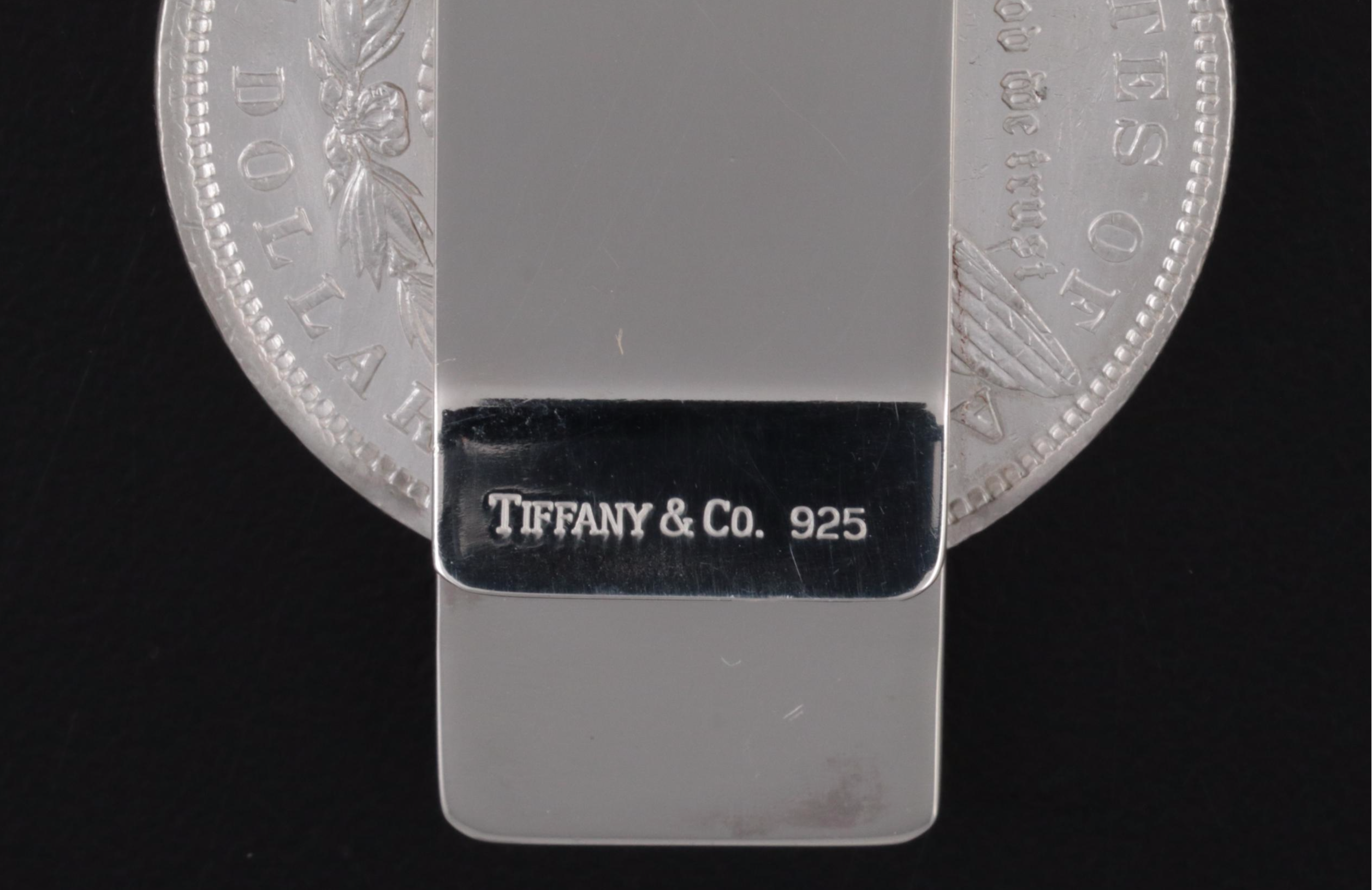 Tiffany & Co. Morgan Silver Dollar and Sterling Money Clip