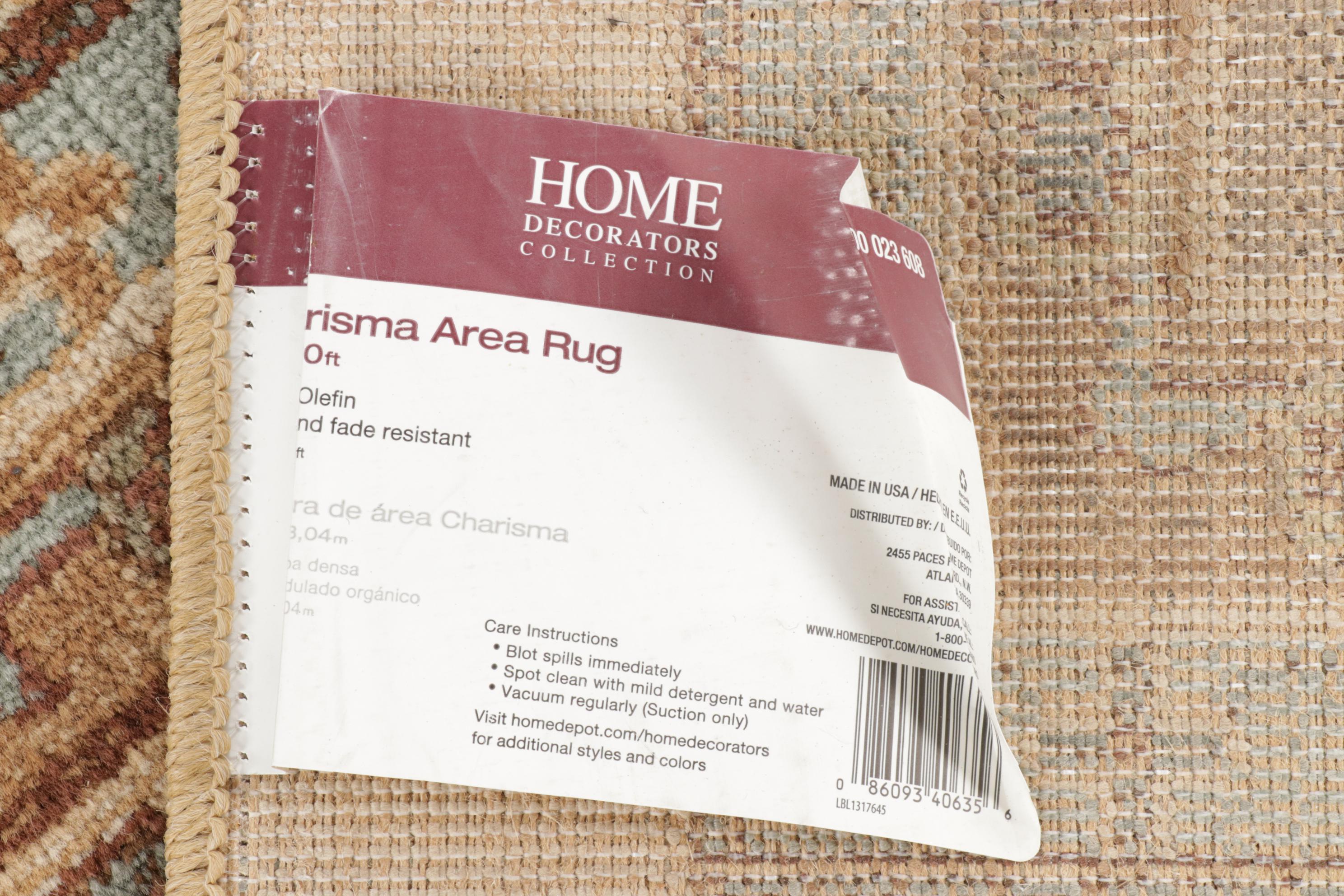 Machine Made Home Decorators Collection "Charisma" Area Rugs