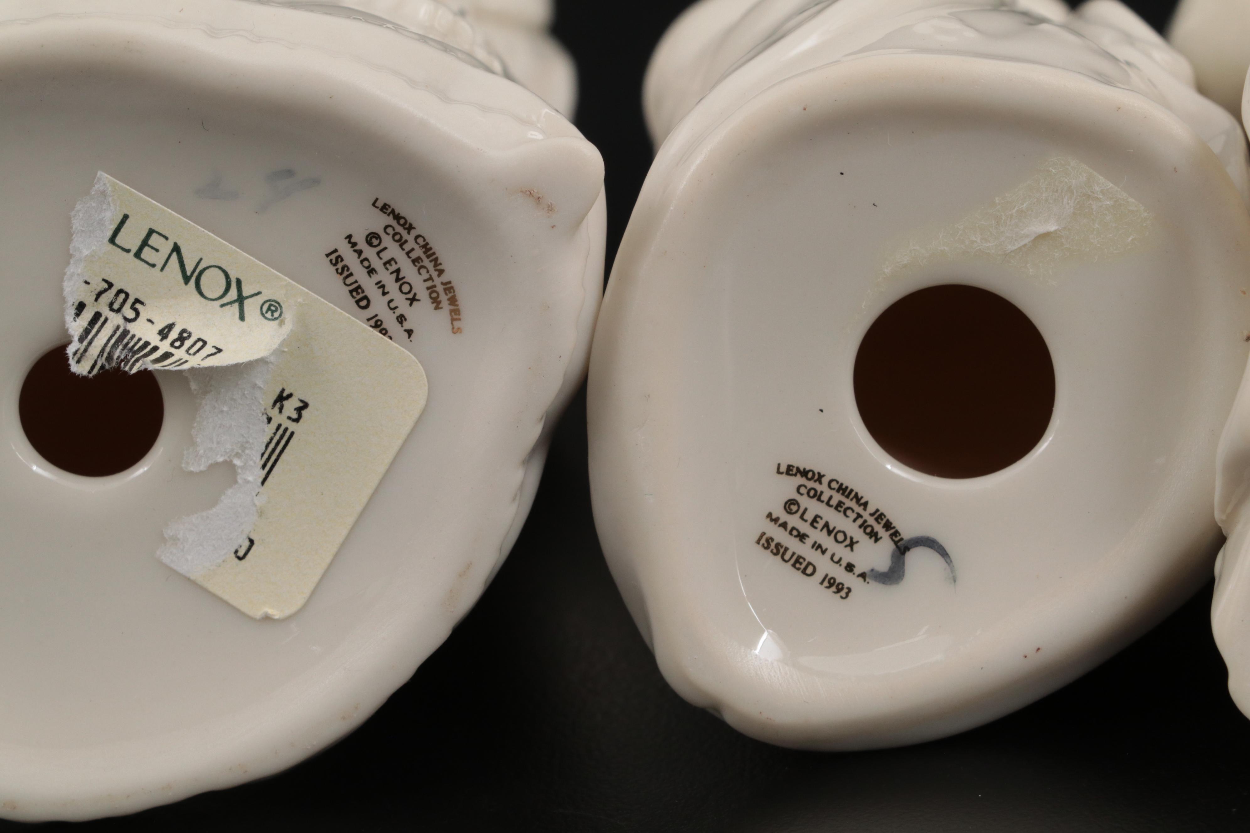 Lenox China Jewels Collection Bone China Nativity Set, 1993-1994