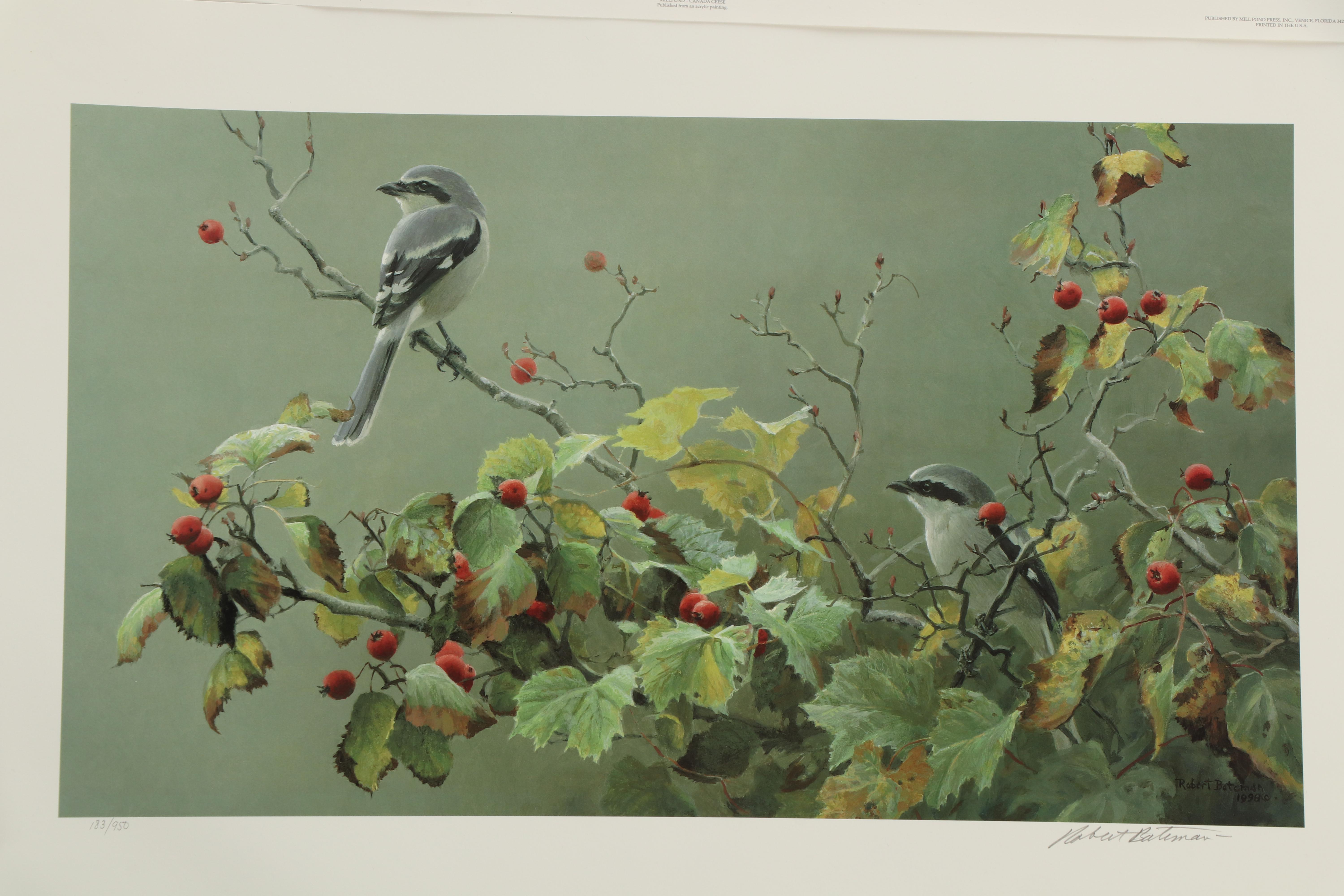 Robert Bateman Wildlife-Themed Offset Lithographs and More