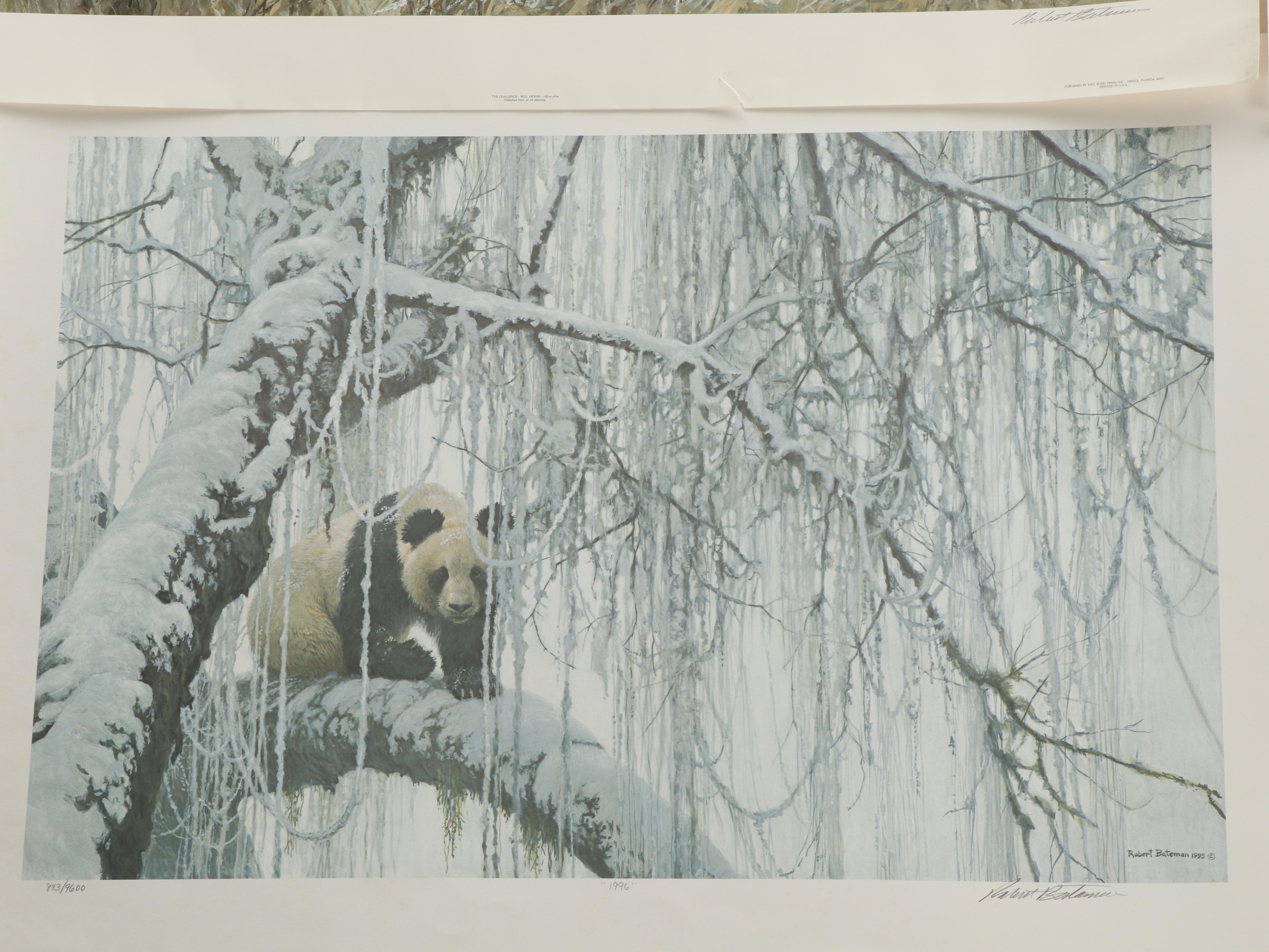 Robert Bateman Wildlife-Themed Offset Lithographs and More