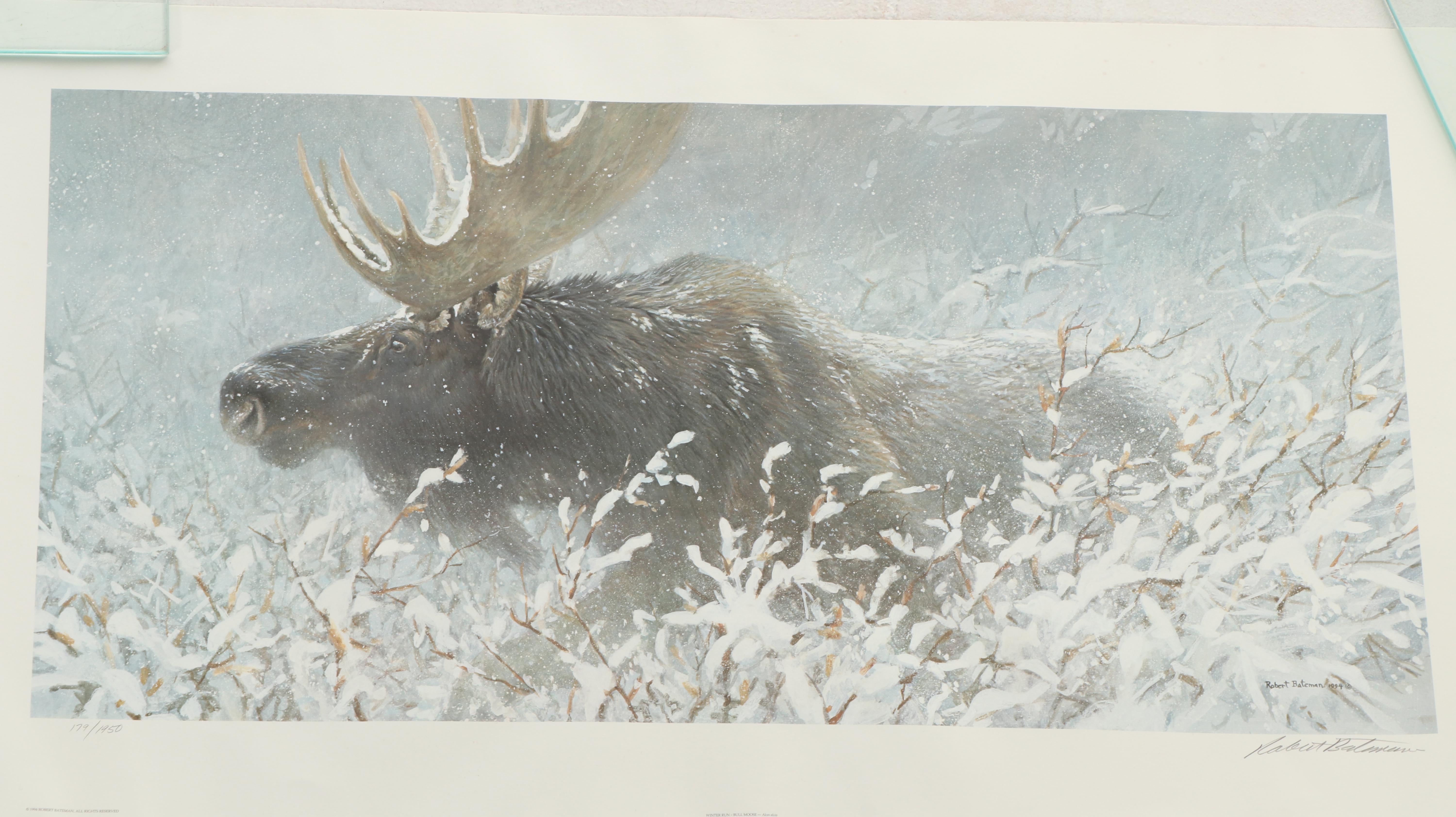 Robert Bateman Wildlife-Themed Offset Lithographs and More