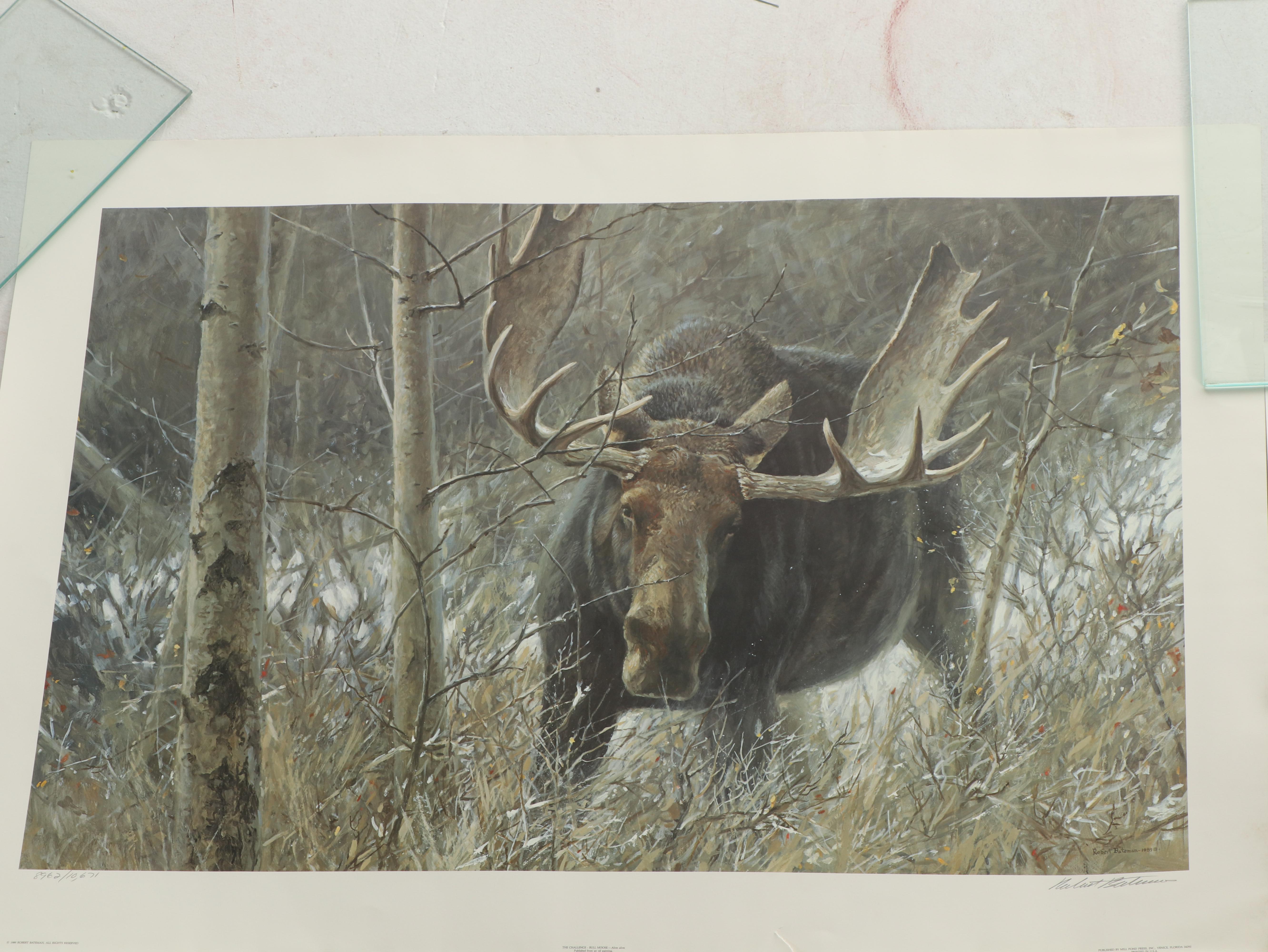 Robert Bateman Wildlife-Themed Offset Lithographs and More