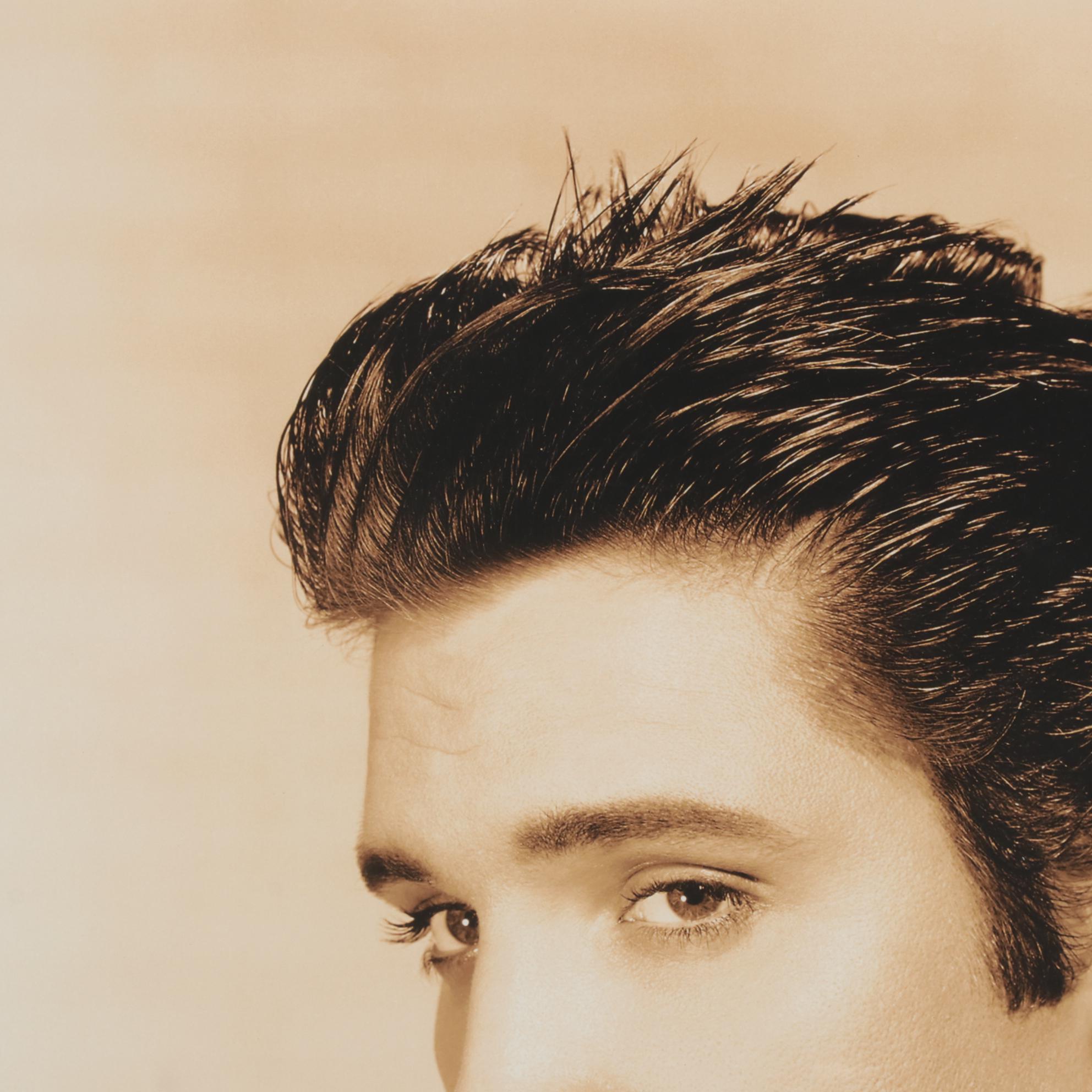 Elvis Presley Headshot Digital Photograph, Late 20th-21st Century