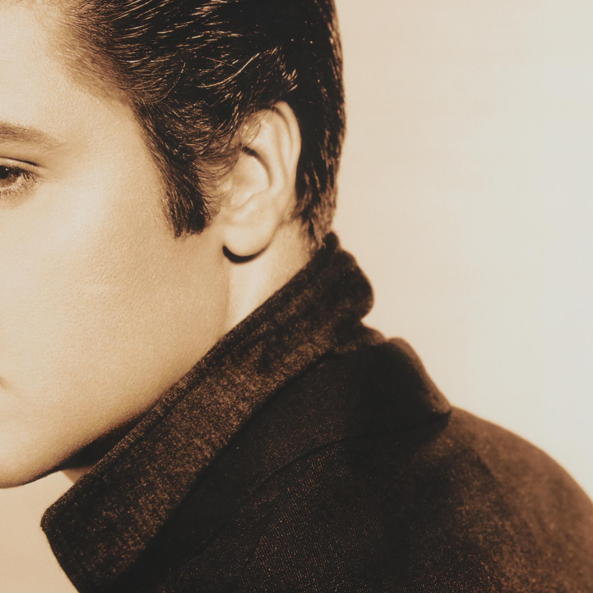 Elvis Presley Headshot Digital Photograph, Late 20th-21st Century