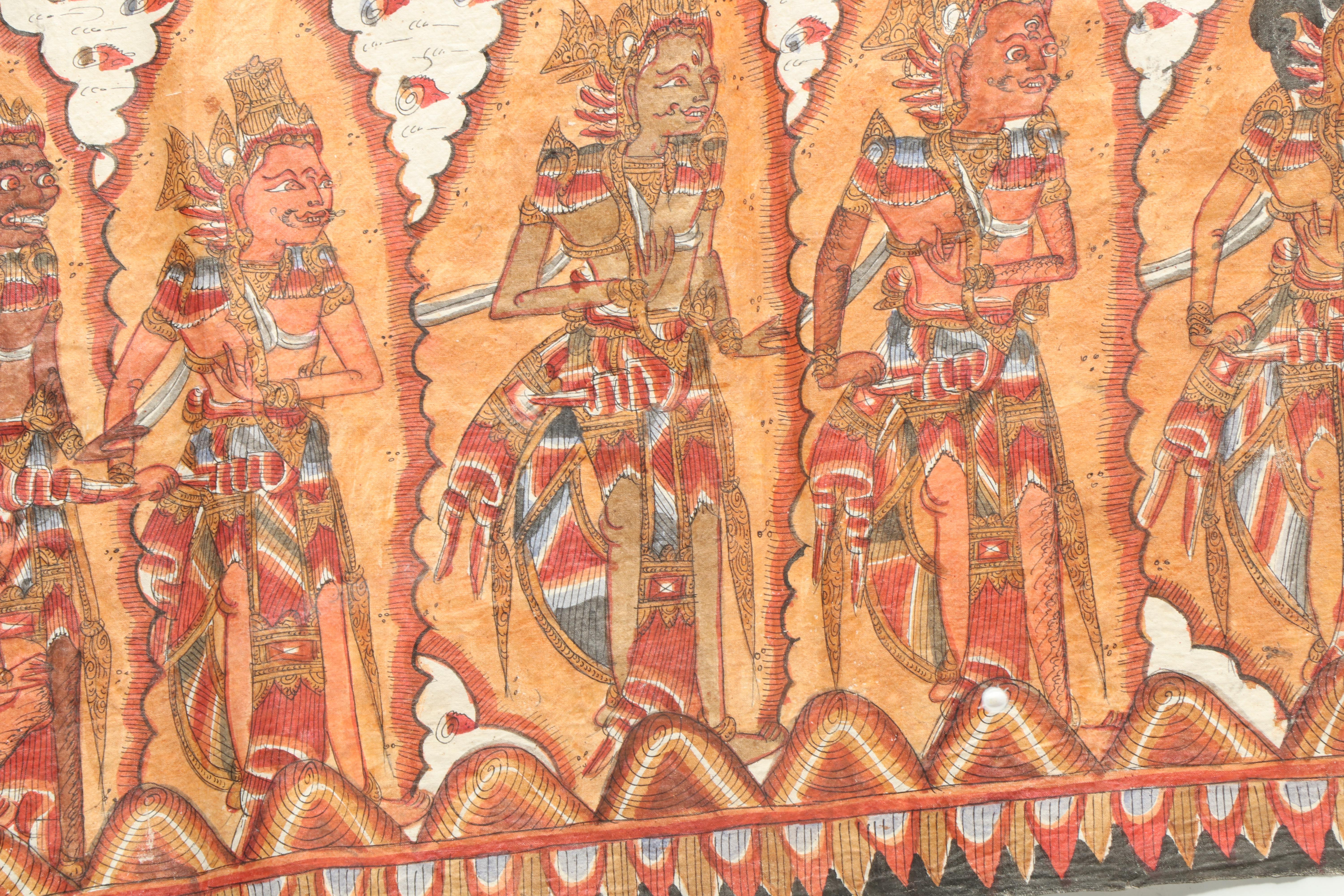 Balinese Kamasan Style Painting