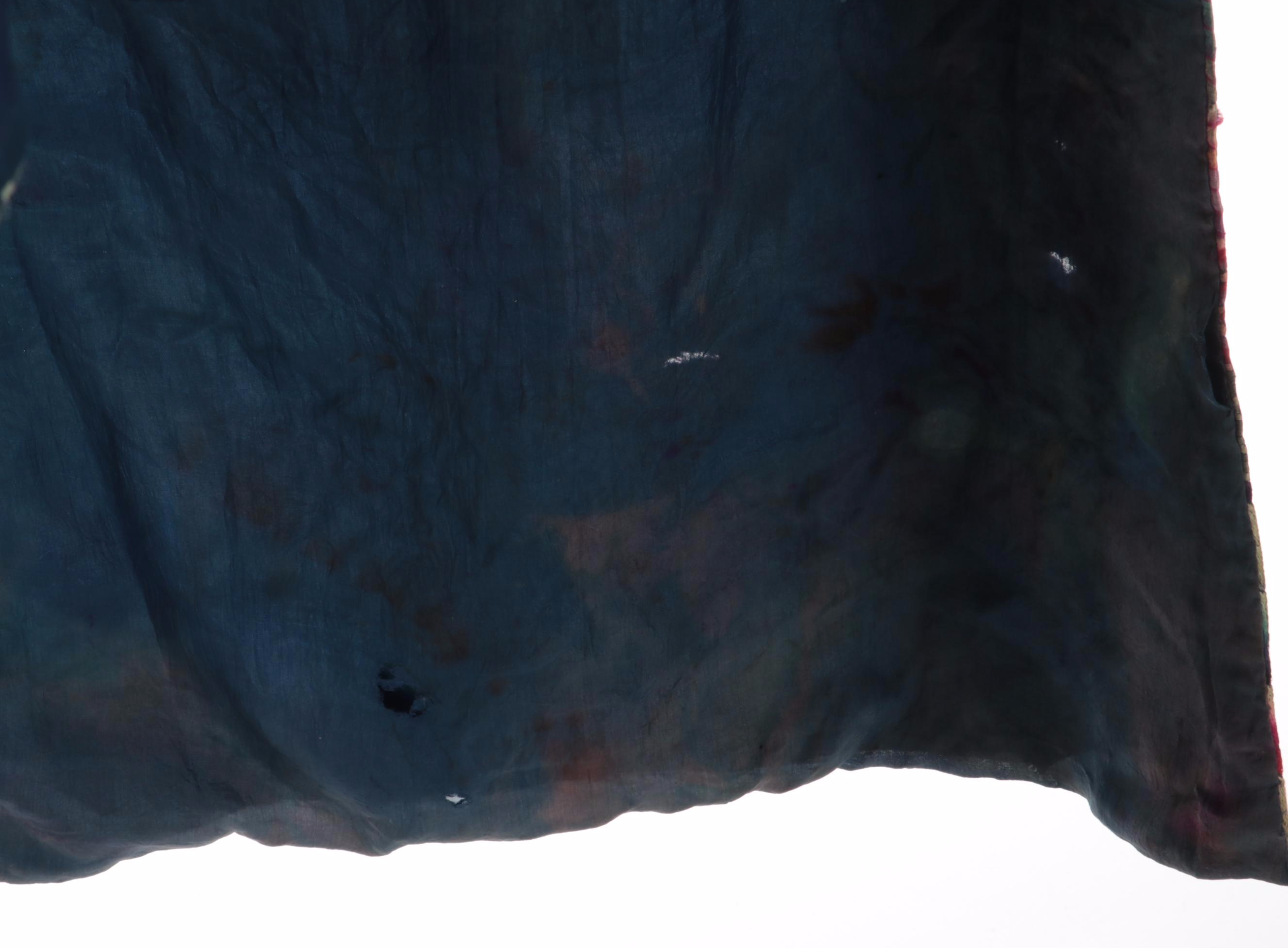 Men's Chinese Nobility Embroidered Silk Mang Pao, Qing Dynasty