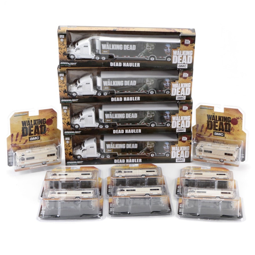 Greenlight "The Walking Dead" Themed 1:64 Scale RVs and Trucks, 2010s