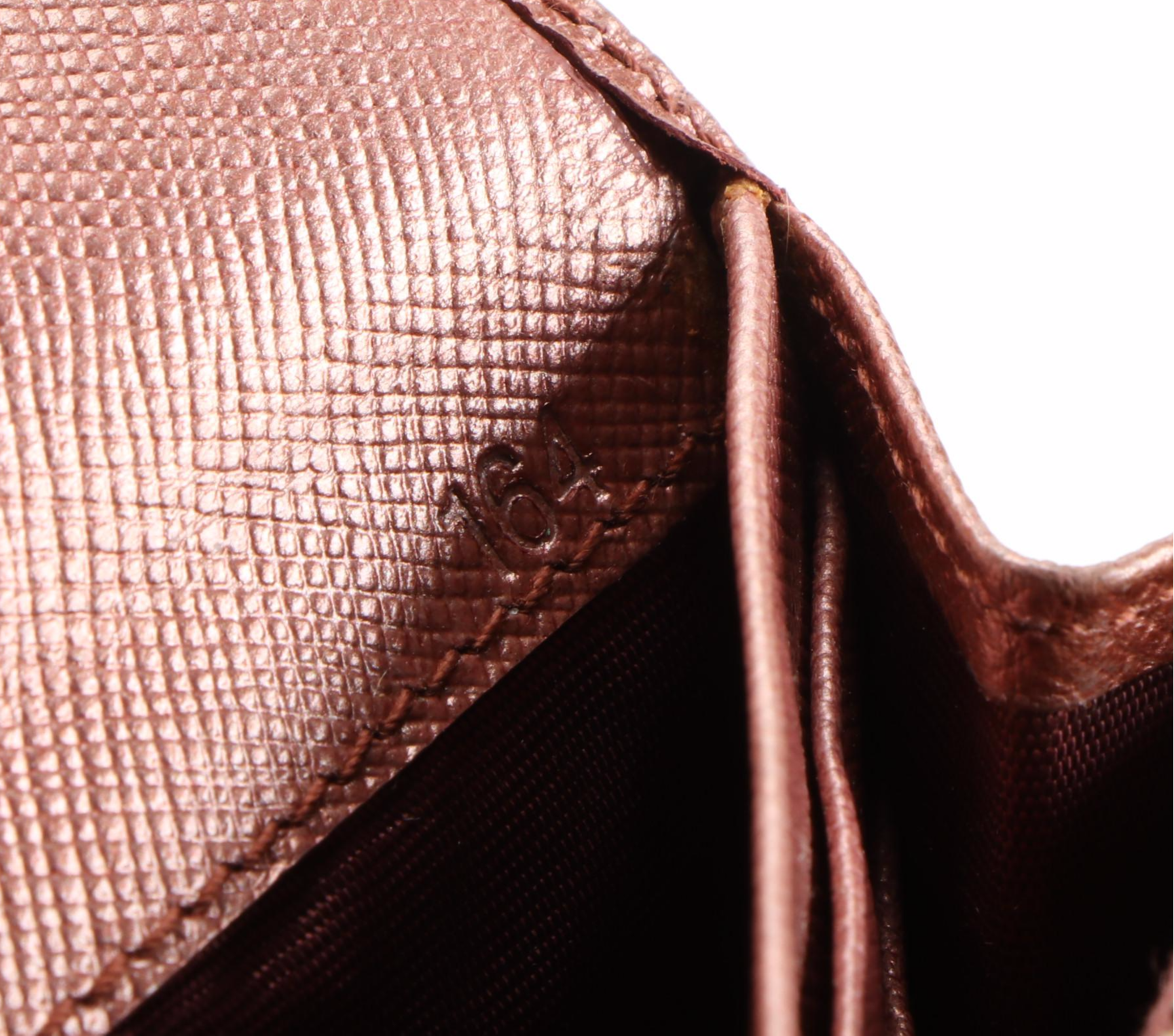 Prada Metallic Saffiano Leather Wallet