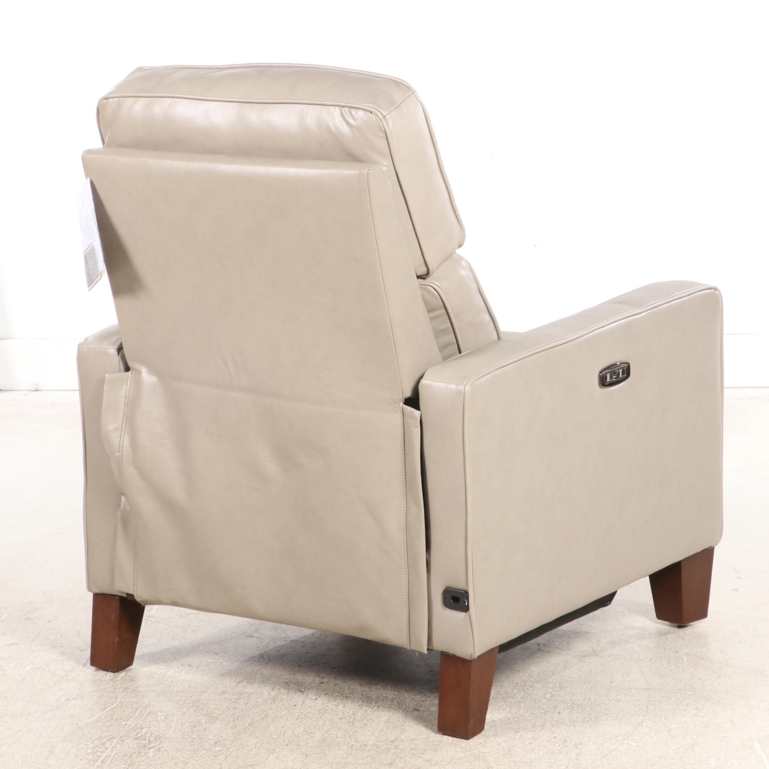 Synergy Home Furnishings "Jackston" Leather Power Recliner with Power Headrest