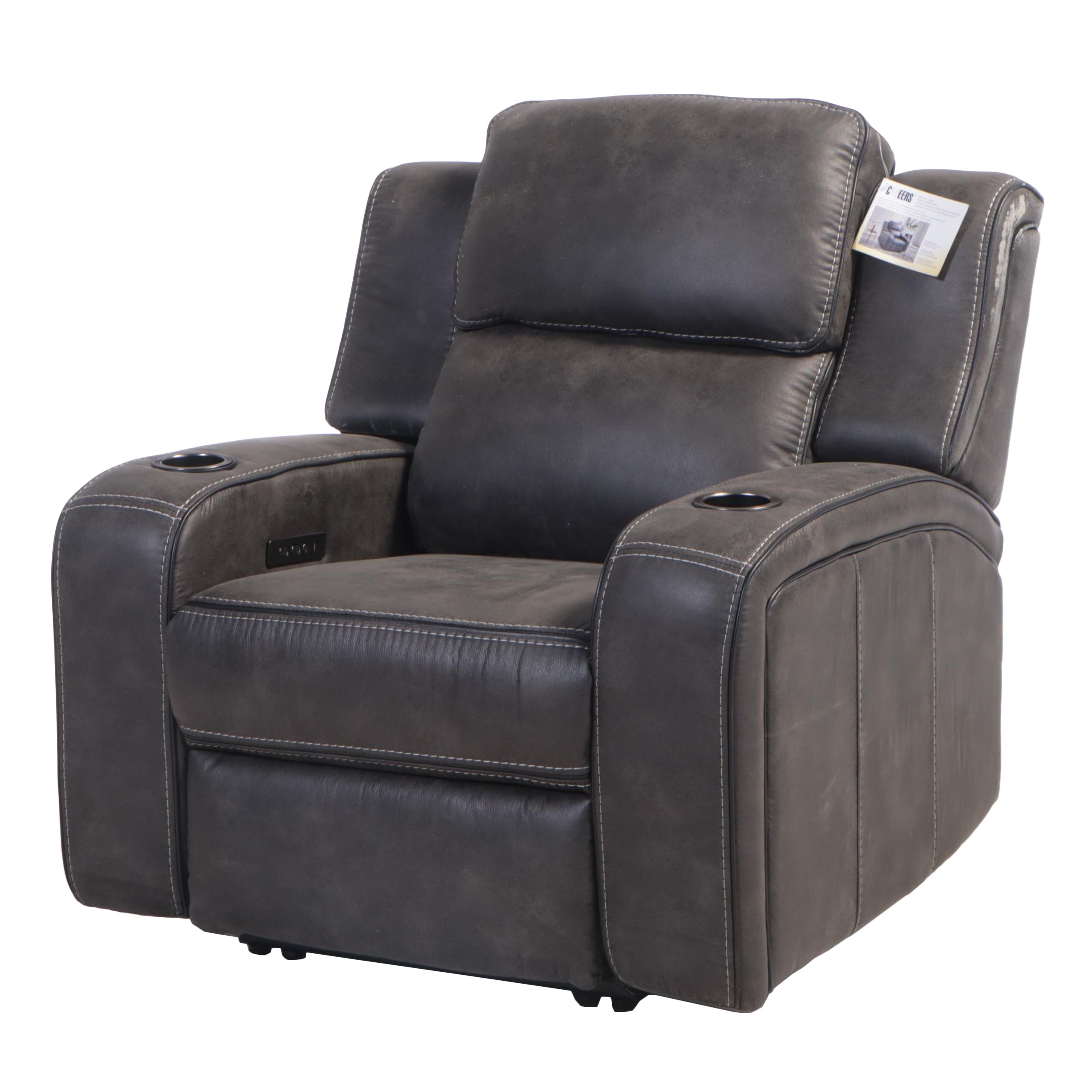 Cheers "Matteus" Fabric Power Recliner