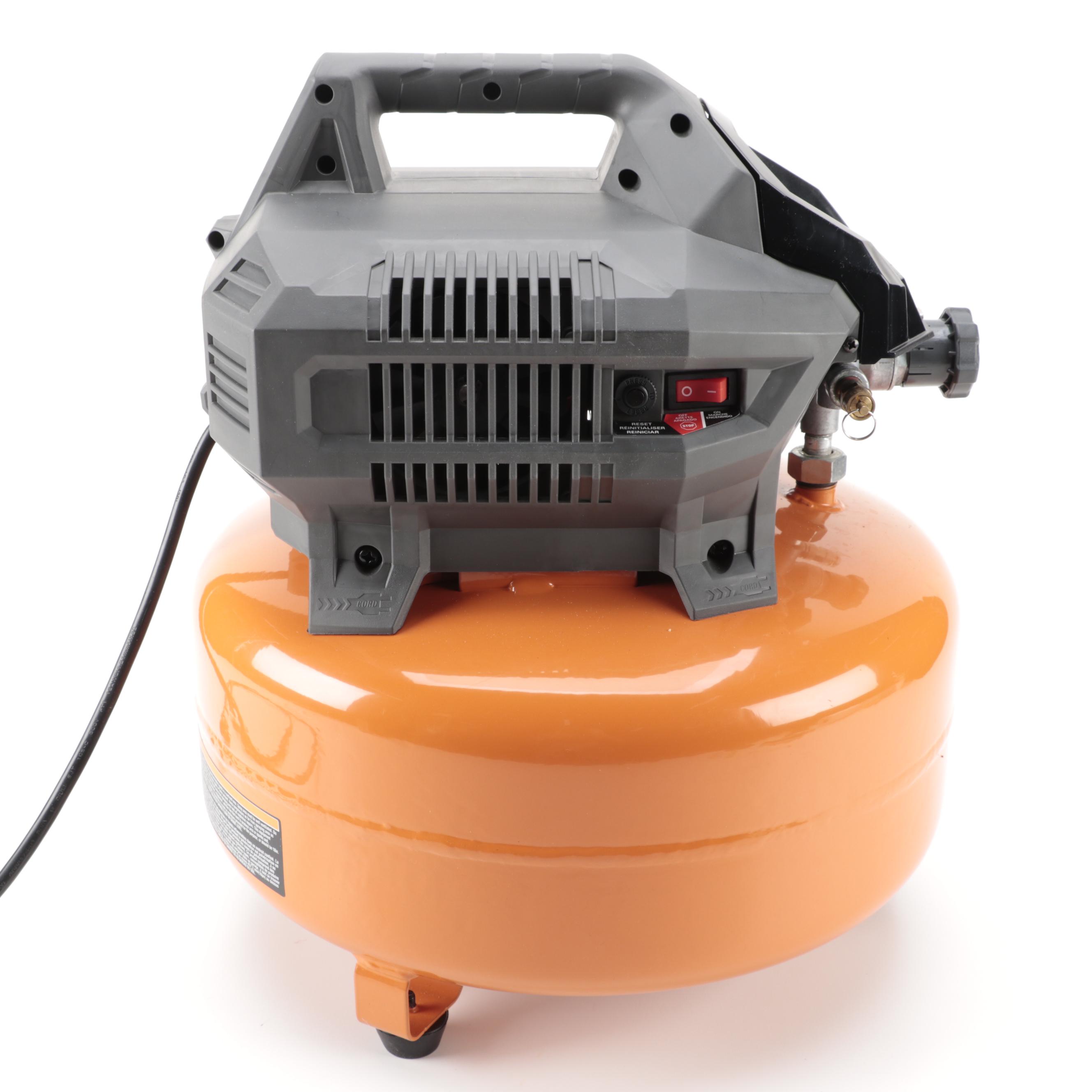 Rigid 6-Gallon Portable Electric Pancake Air Compressor