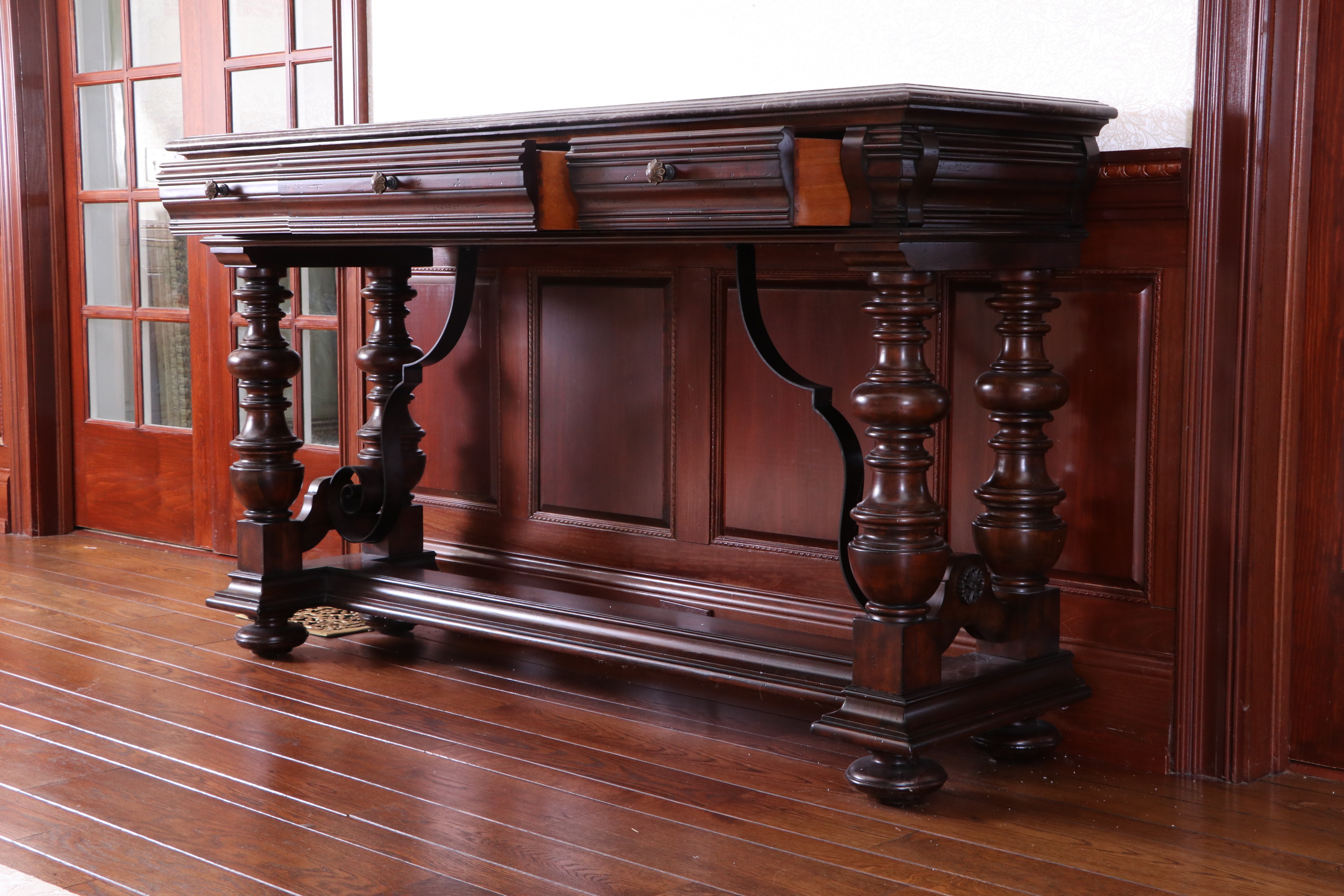 Stanley Furniture Costa Del Sol Collection Marble Top Sideboard