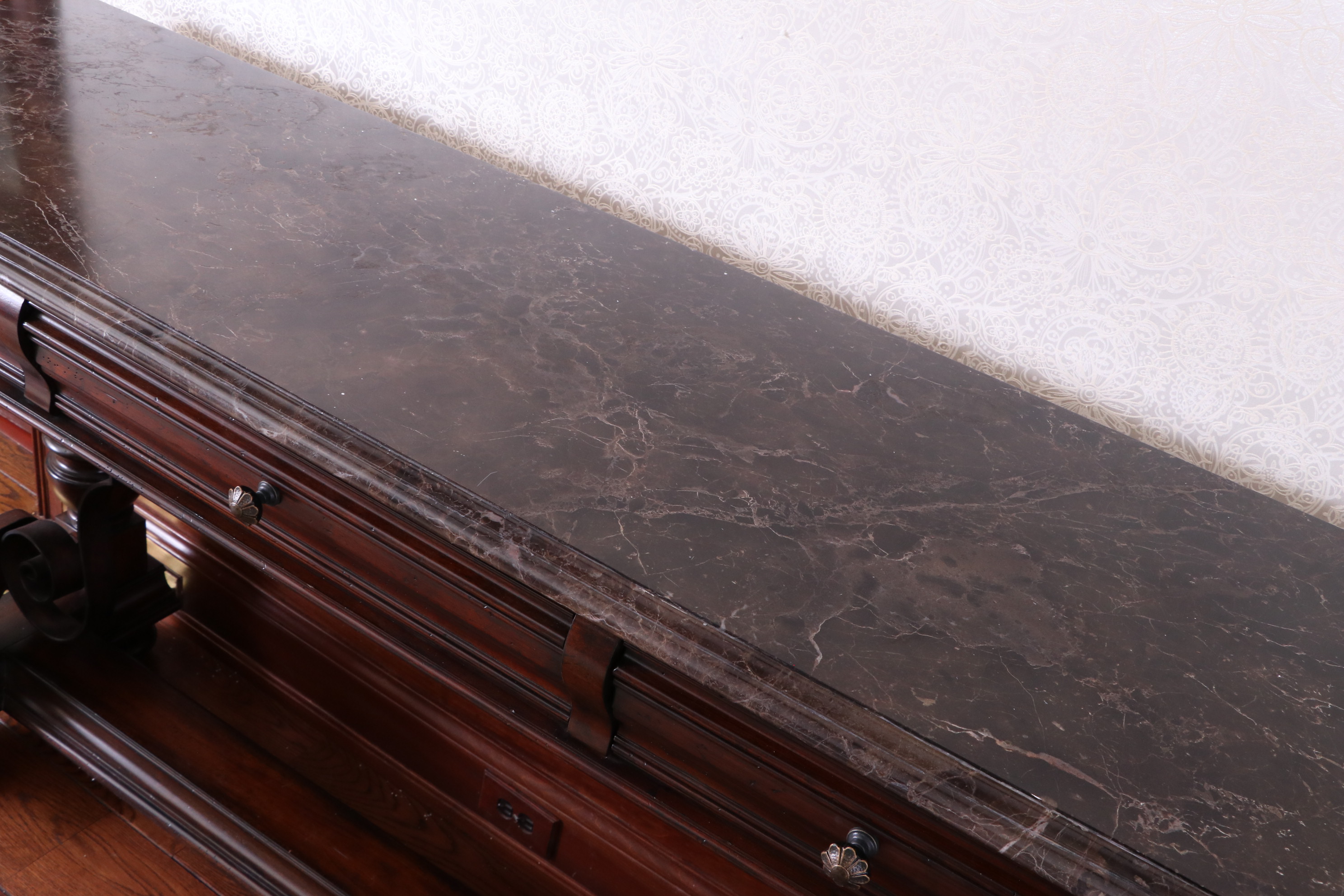 Stanley Furniture Costa Del Sol Collection Marble Top Sideboard