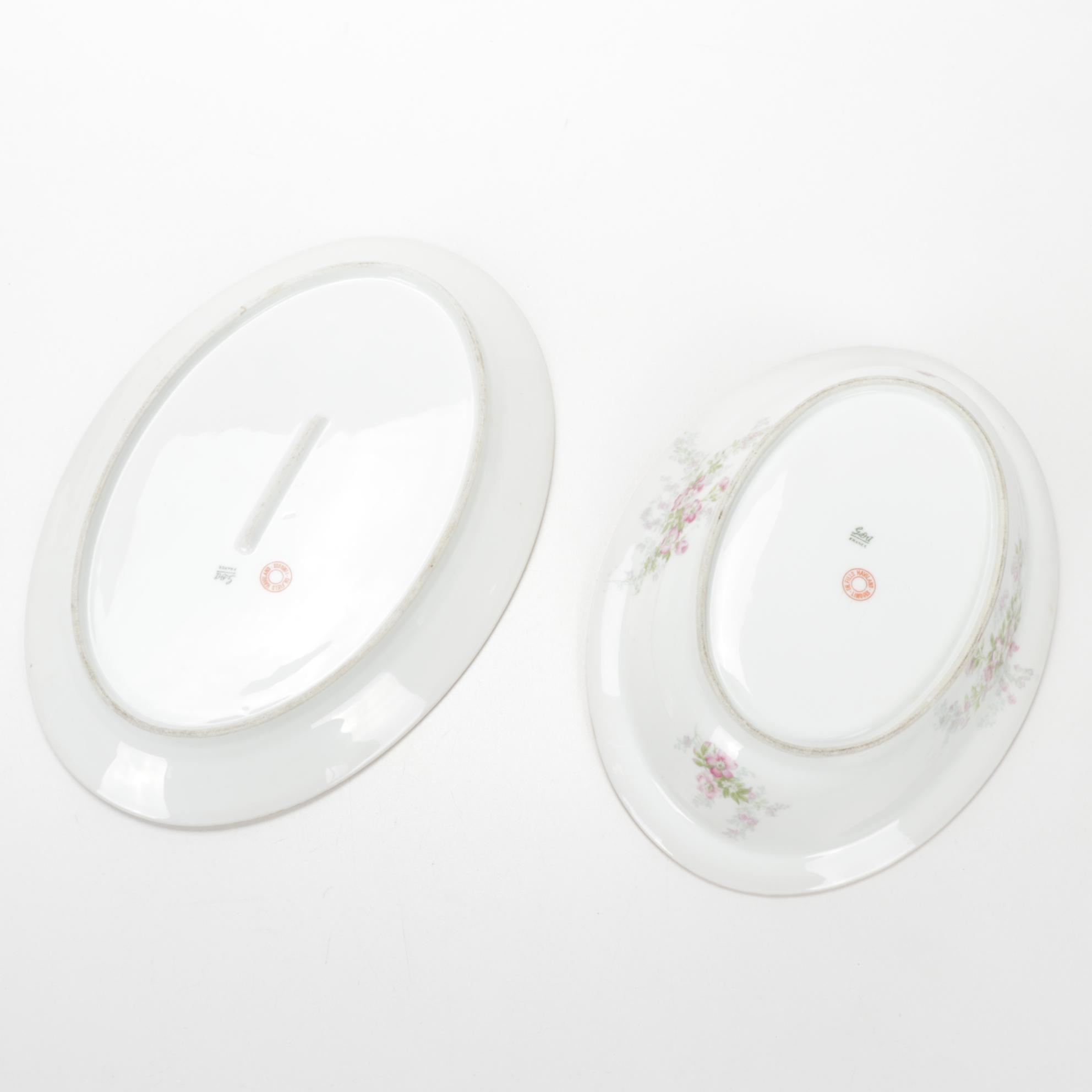 C. H. Field Haviland Limoges Dinner and Serveware, Early to Mid 20th Century