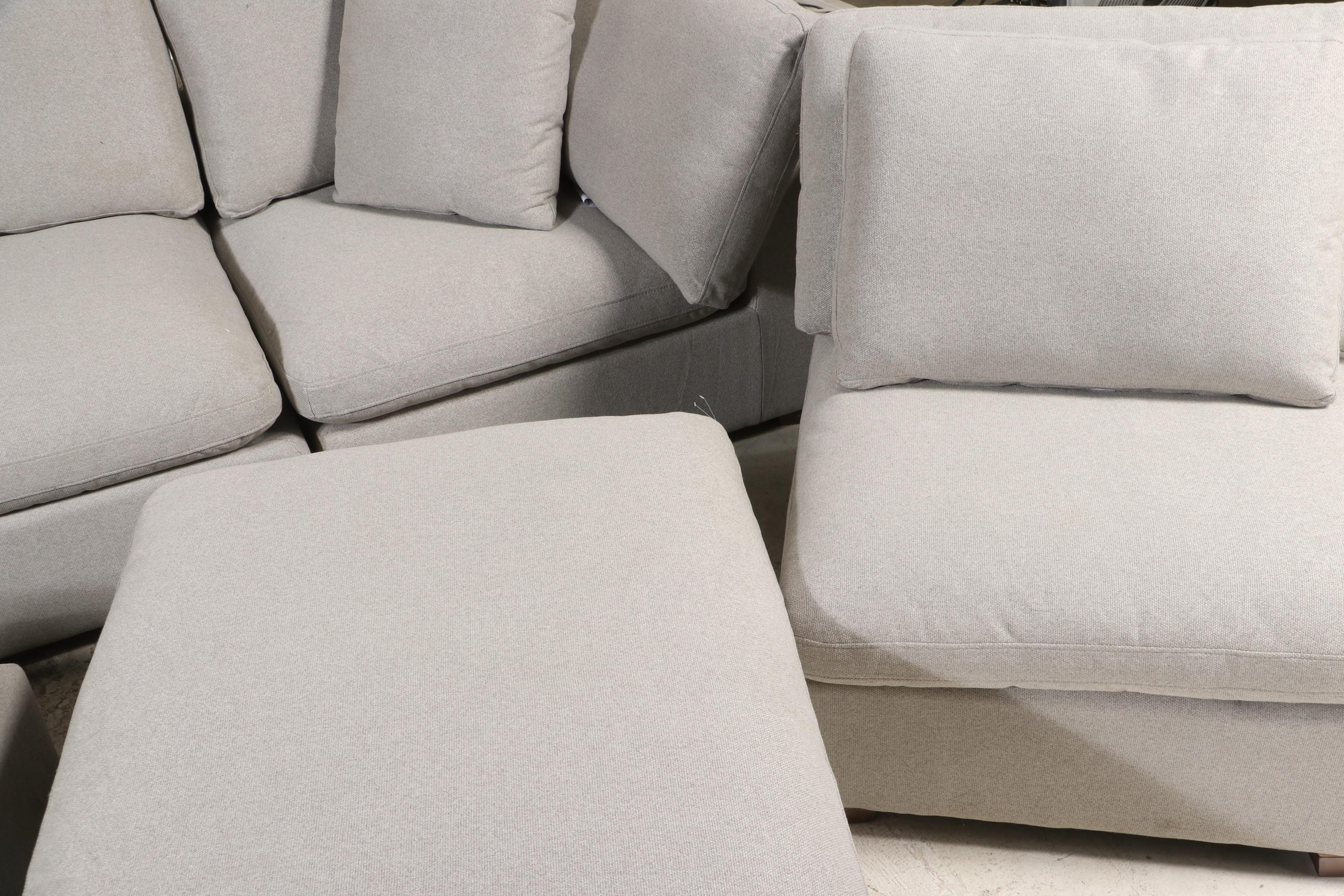 Thomasville Lowell 8-Piece Fabric Modular Sectional