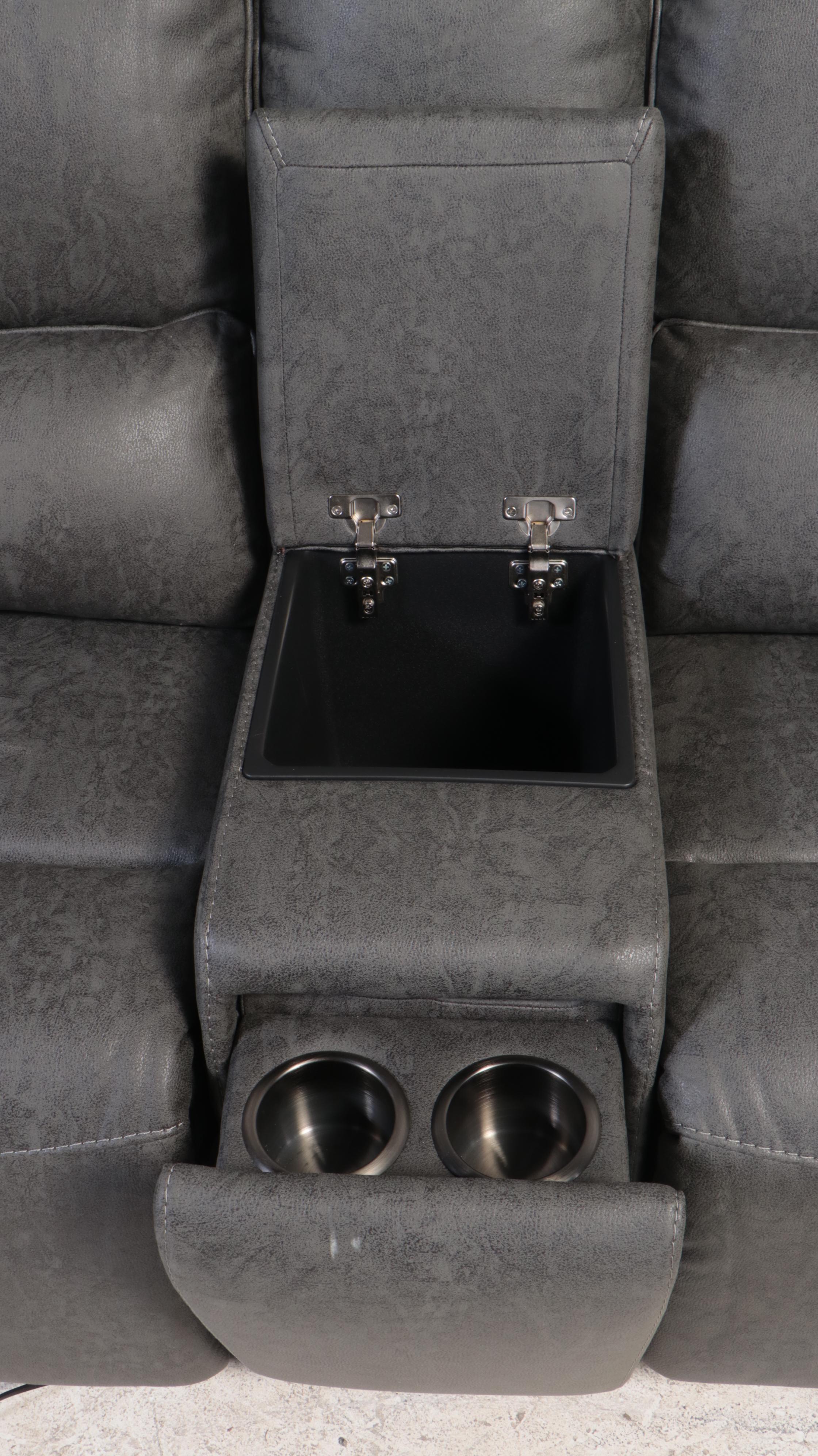 Sweeney 6-Piece Fabric Power Reclining Sectional with Power Headrests