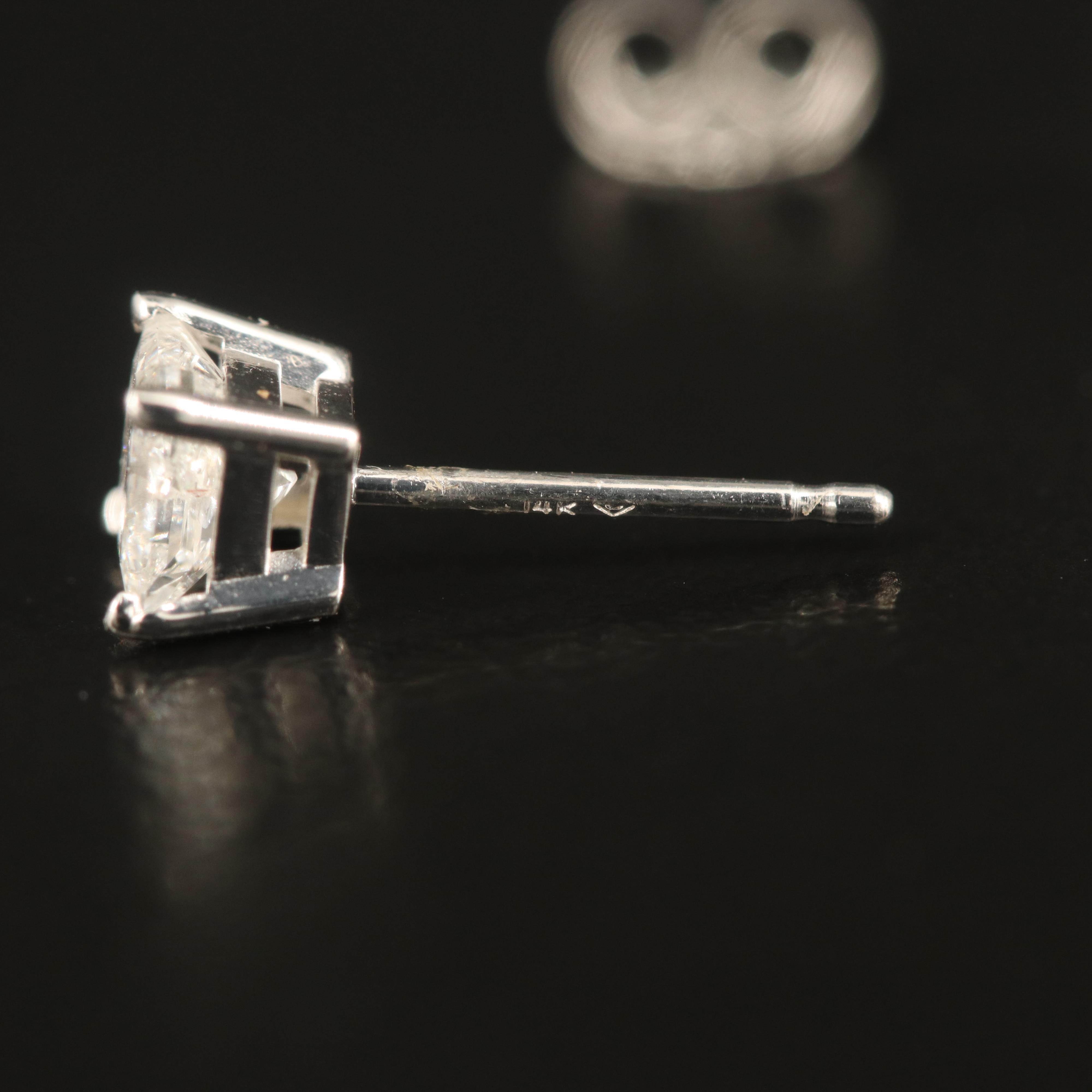 14K 0.75 CTW Diamond Stud Earrings