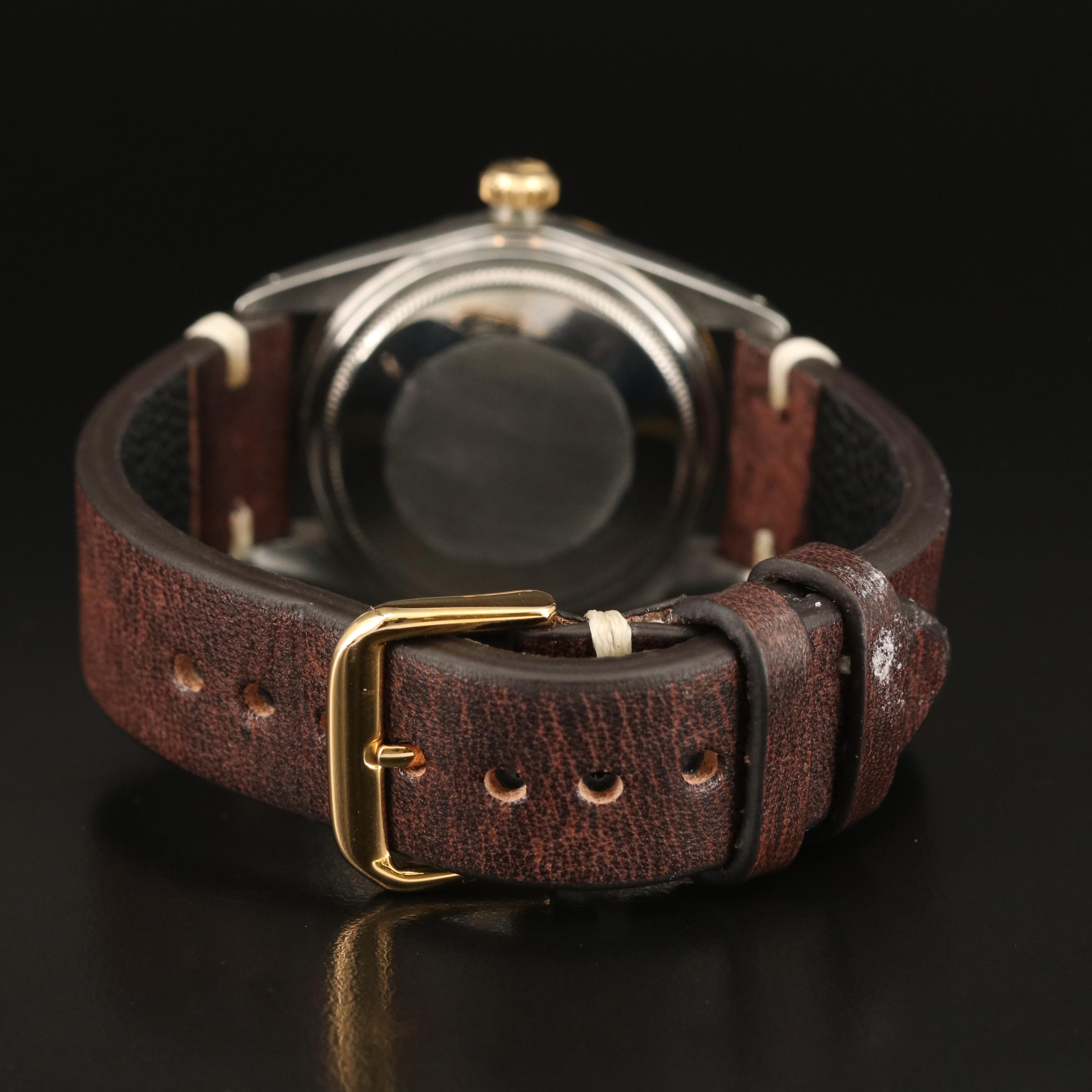 1984 Rolex Datejust 14K and Stainless Steel Watch