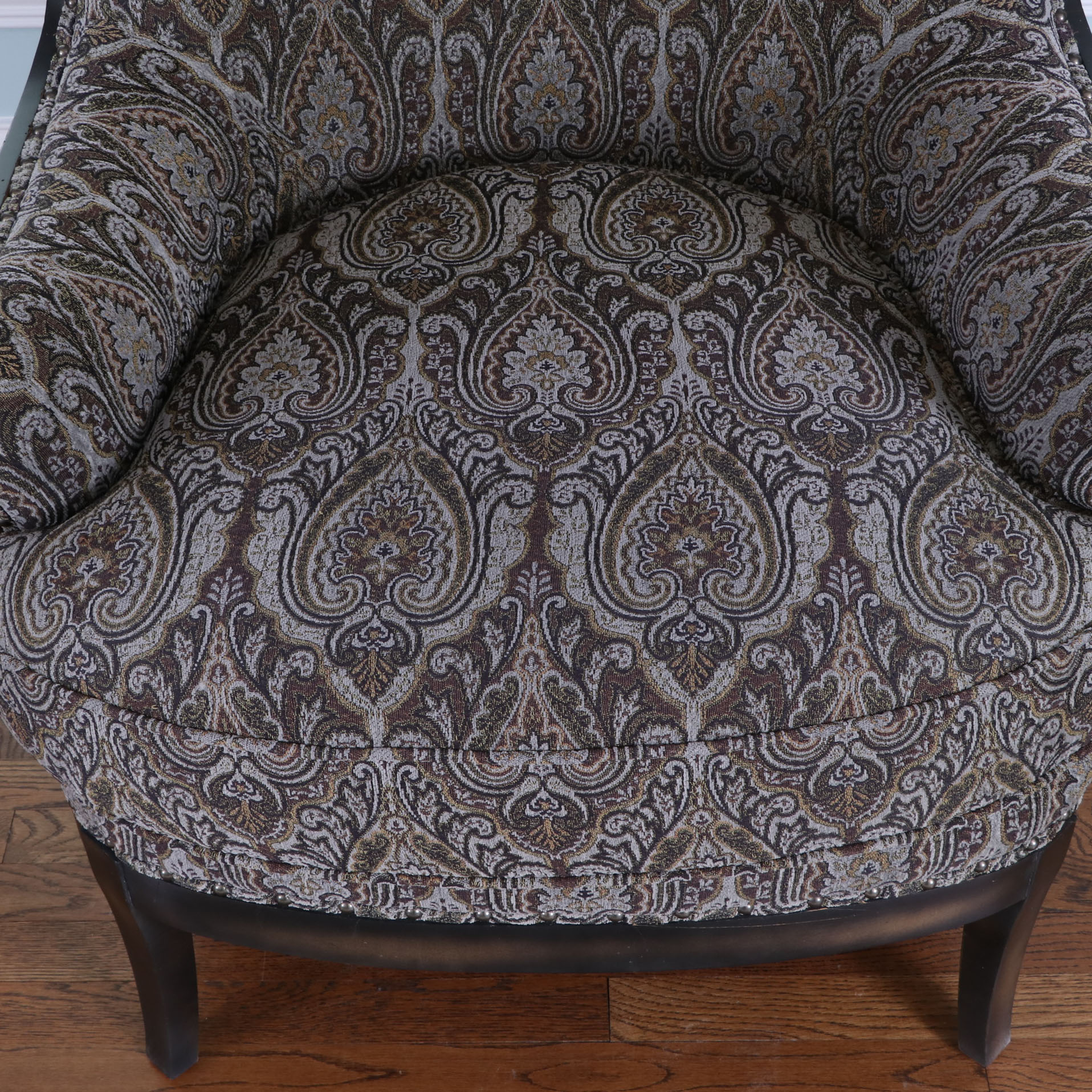 Arhaus Furniture "Portsmouth" Exposed Frame Armchair