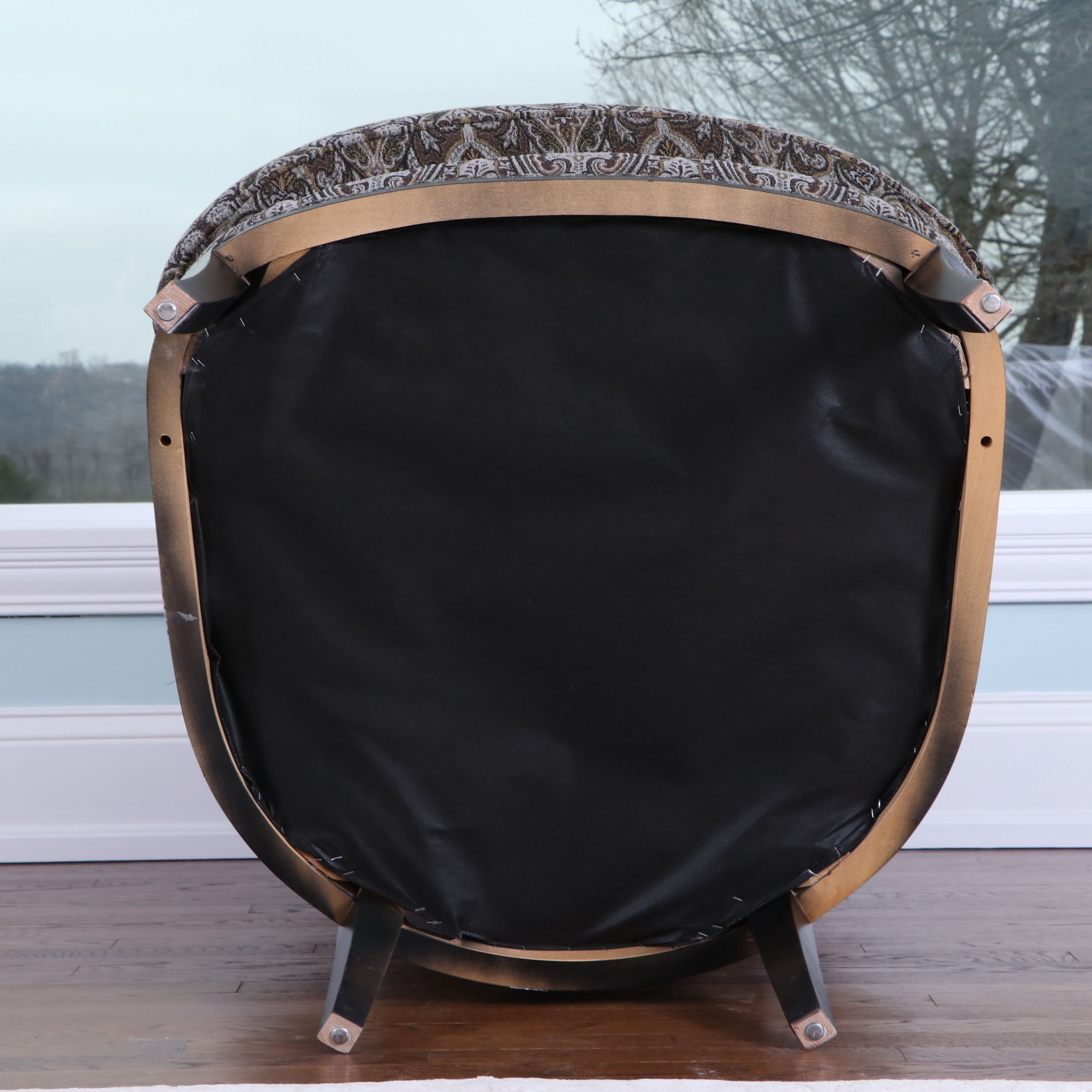 Arhaus Furniture "Portsmouth" Exposed Frame Armchair