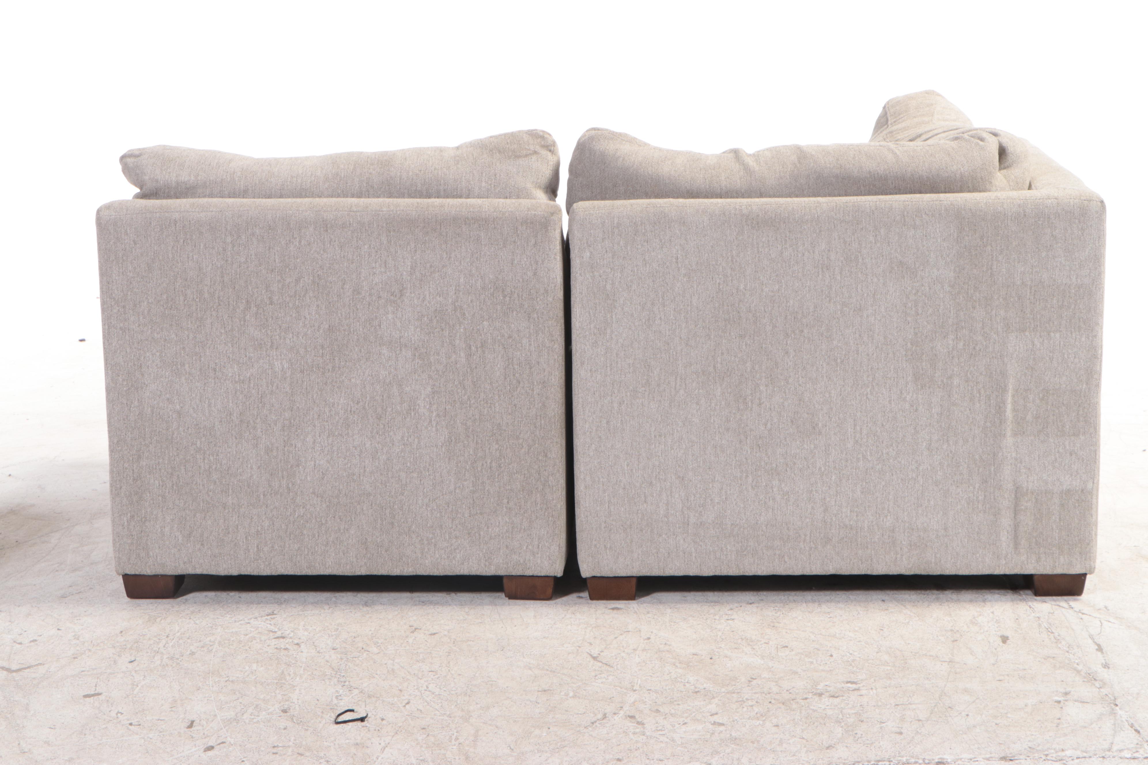 Thomasville "Rockford" Six-Piece Fabric Modular Sectional