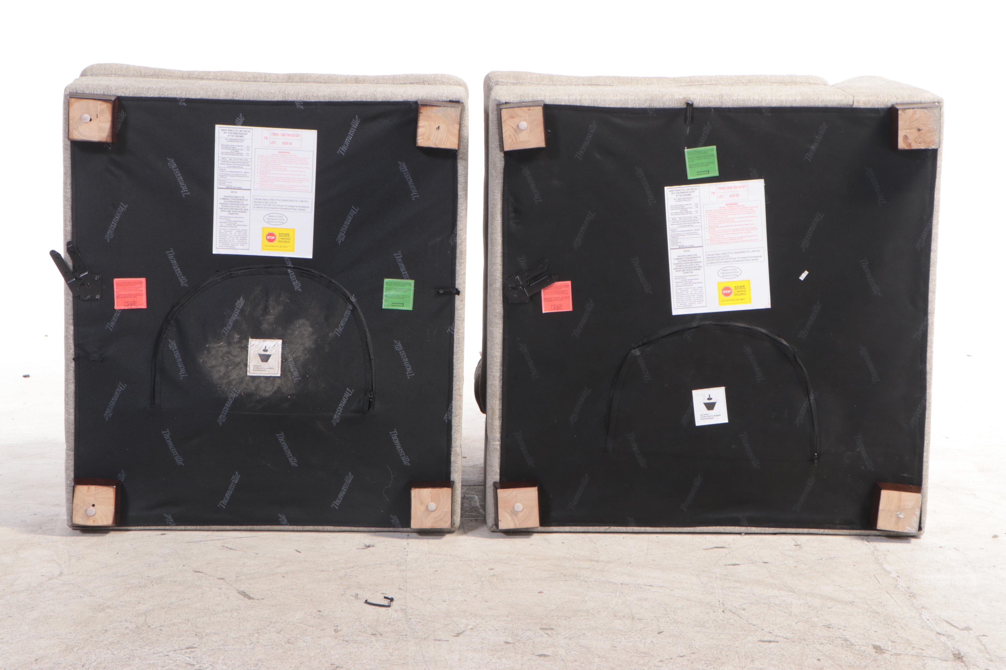 Thomasville "Rockford" Six-Piece Fabric Modular Sectional